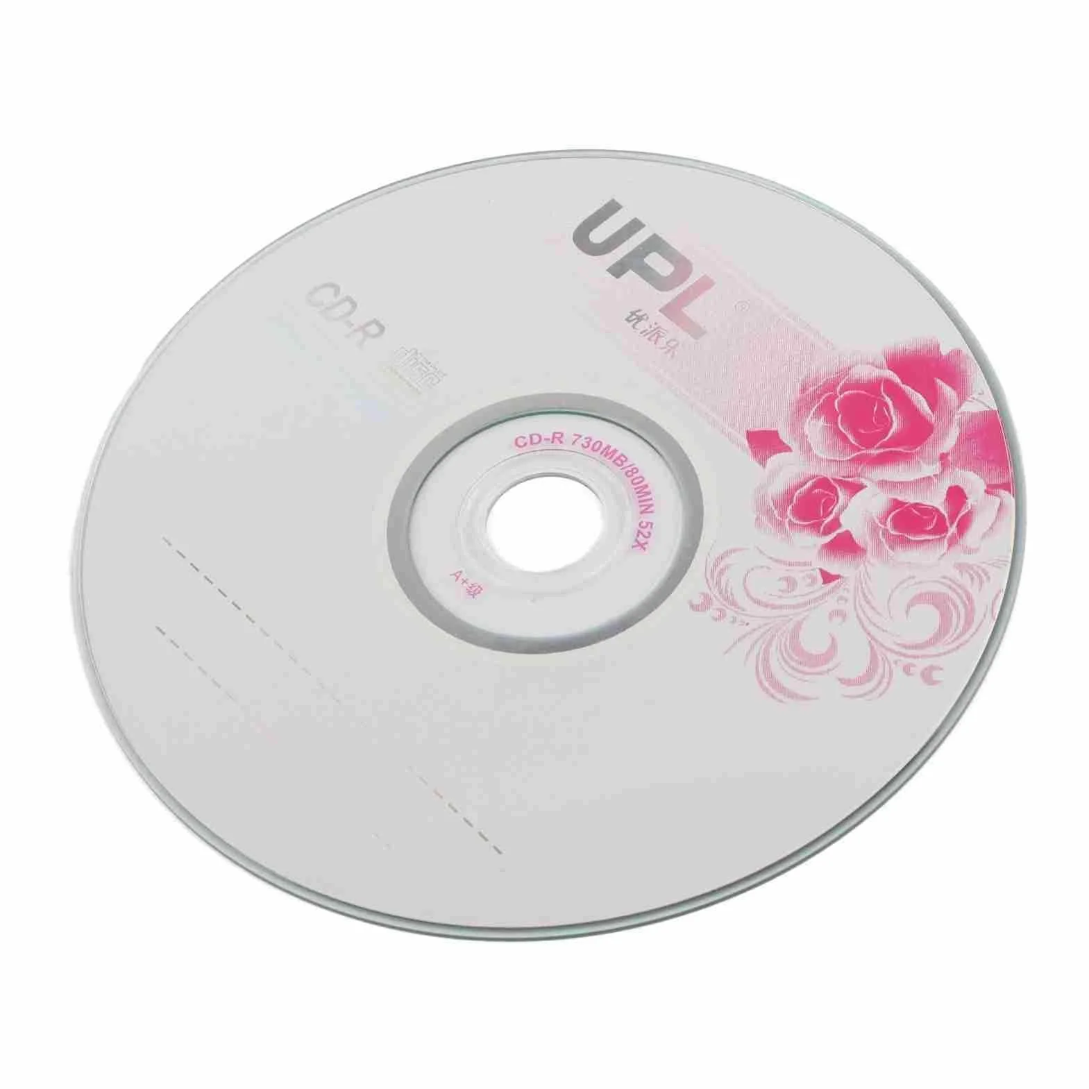 CD en Blanco para Copia de Seguridad de Datos, grabación de Audio de 80 Minutos, Material para PC, no regrabable, Eje de 10 Discos (50 Uds.)