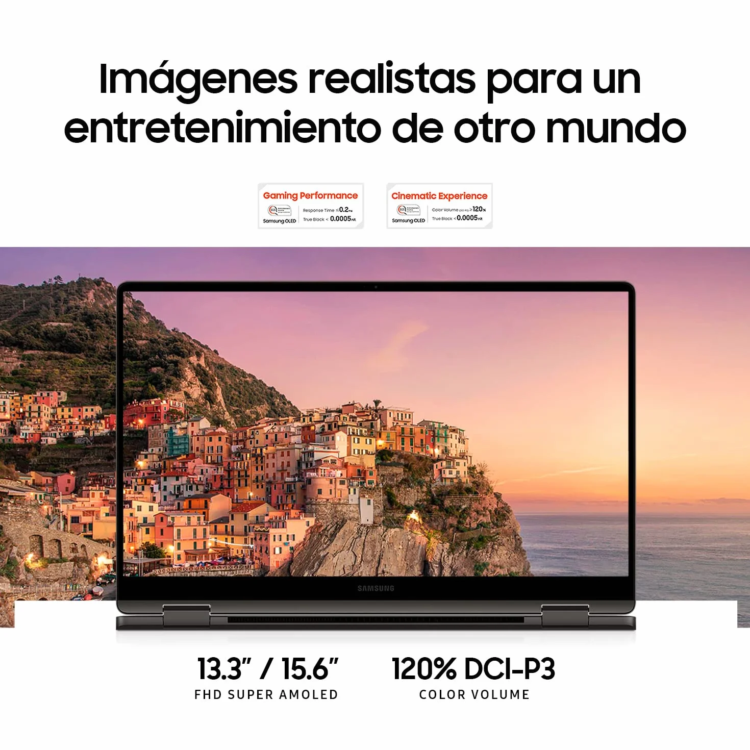 SAMSUNG Galaxy Book3 360 - Portátil convertible 13.3" WQXGA+ (Intel Core i5-1360P, 16GB RAM, 512GB SSD, Intel Iris Xe, Windows 11) Grafito - Teclado QWERTY español