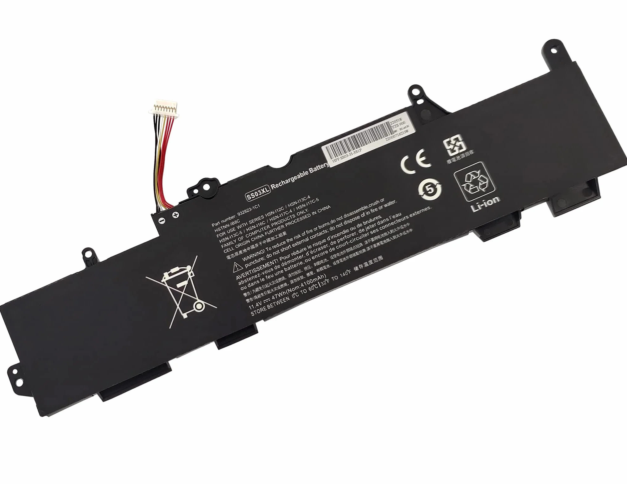 SS03XL Batería para HP EliteBook 730 735 740 745 830 840 846 G5, EliteBook 735 745 830 840 846 G6, SS03 HSTNN-IB8C HSN-I12C HSN-I13C-5 HSN-I16C HSN-I17C-4 HSN-I17C-5 Batería