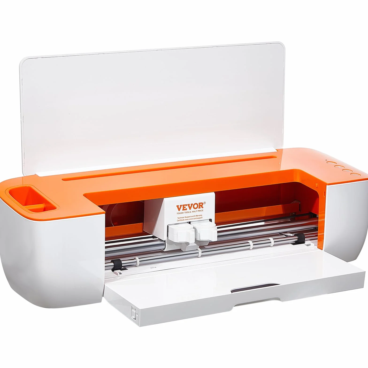 VEVOR Corte de Vinilo, Plotter de Corte con Conectividad Bluetooth, Compatible con iOS, Android, Windows y Mac, Diseños Enormes Incluidos, para Crear Tarjetas Personalizadas, Decoración del Hogar