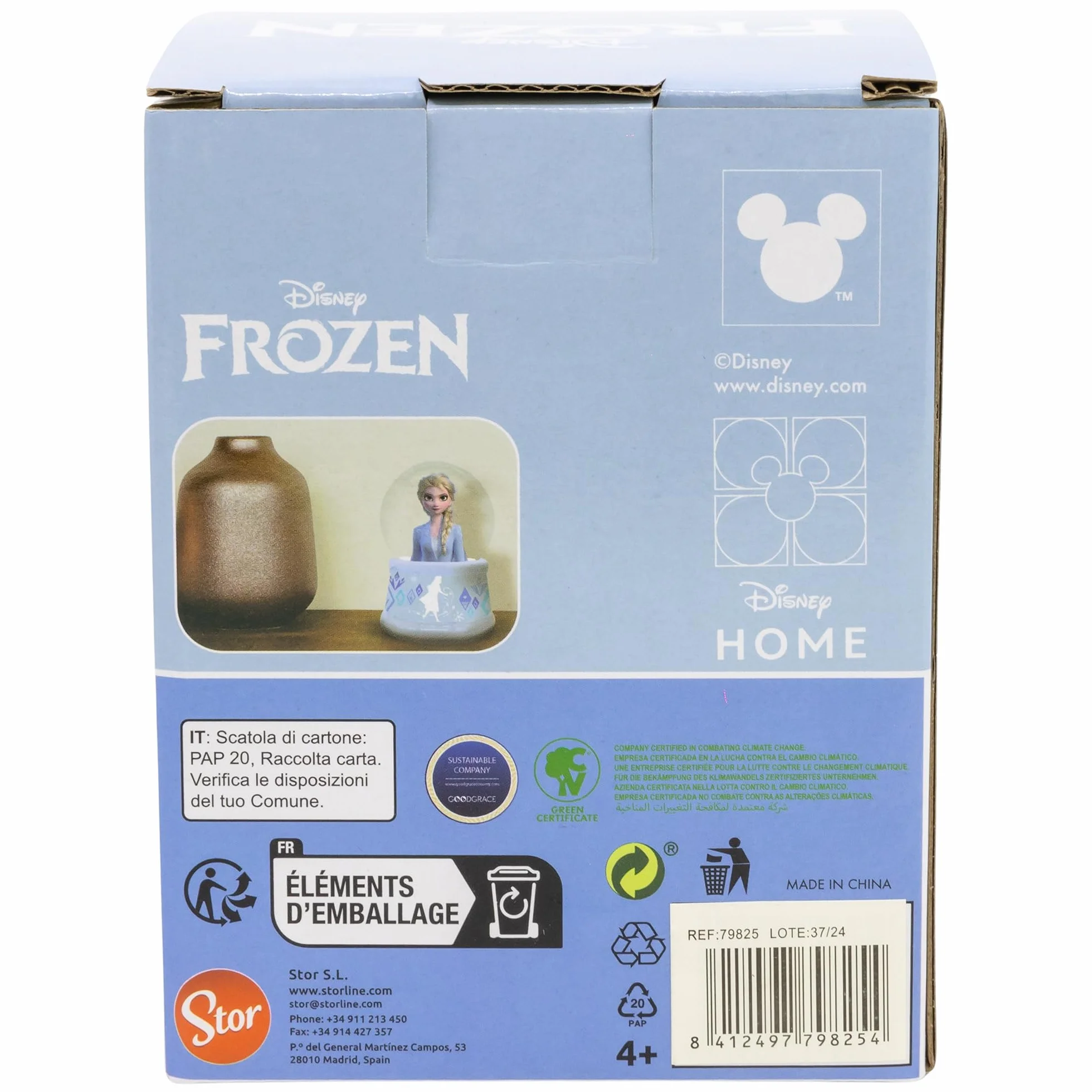 Globo DE Nieve Frozen Caja DE Regalo