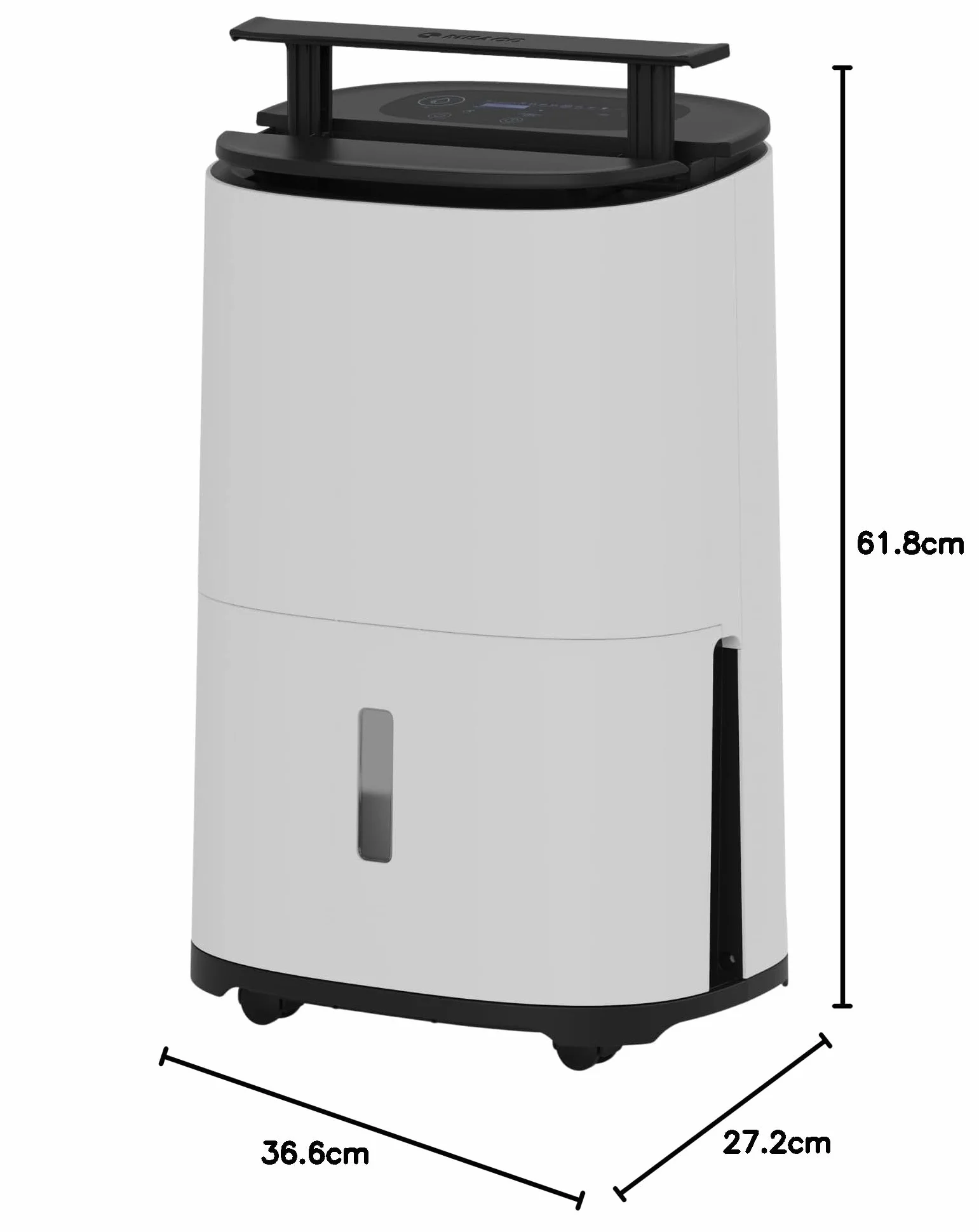 MeacoDry Arete Two 20L Deshumidificador Purificador Silencioso 38 dB App Móvil Alexa Filtro HEPA Secado Ropa