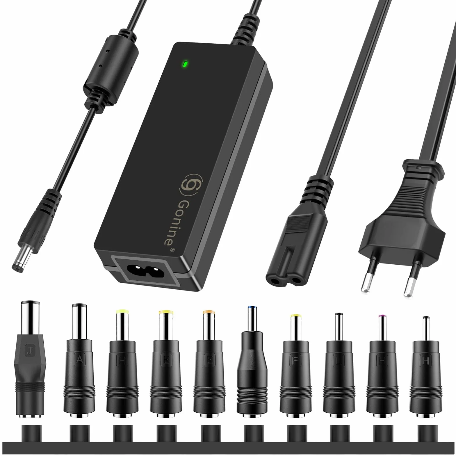 19V 3.42A Cargador de portátil, 19 Volt 3.42A 3.15A 2.37A 2.1A 1.75A Adaptador de alimentación para HP Acer Samsung Toshiba Fujitsu Lenovo ASUS Gateway IBM Sony LG TV Monitores