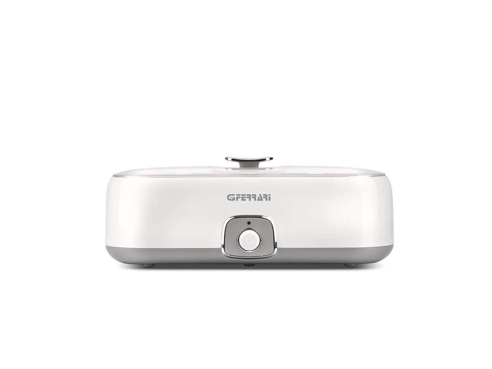 G3 Ferrari G10133 Fermento 4 Yogurtera, 4 tarros de cristal 180 ml, 20 W, Blanco