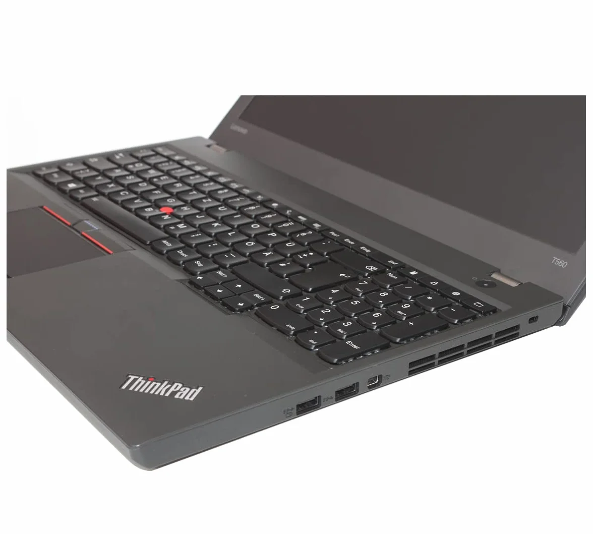 Lenovo Ordenador portátil ThinkPad T560 de 15,6 Pulgadas Full HD Intel Core i5-6300U @ hasta 3 GHz 16GB 512GB SSD con Windows 11 Prosoftware antivirus, Incluye 12 Meses de garantía (reacondicionado)