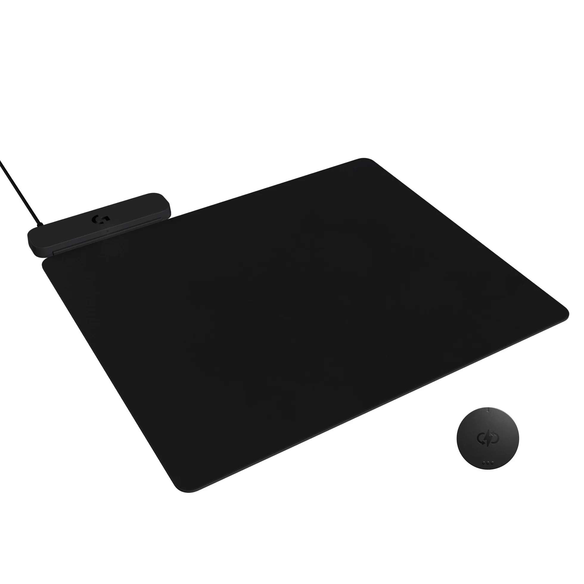 Logitech G POWERPLAY 2, Alfombrilla de ratón con Carga inalámbrica para Ratones para Gaming Logitech G compatibles, 34,5 x 28,4 cm, 3,5 mm de Grosor, para PC/Mac - Negro
