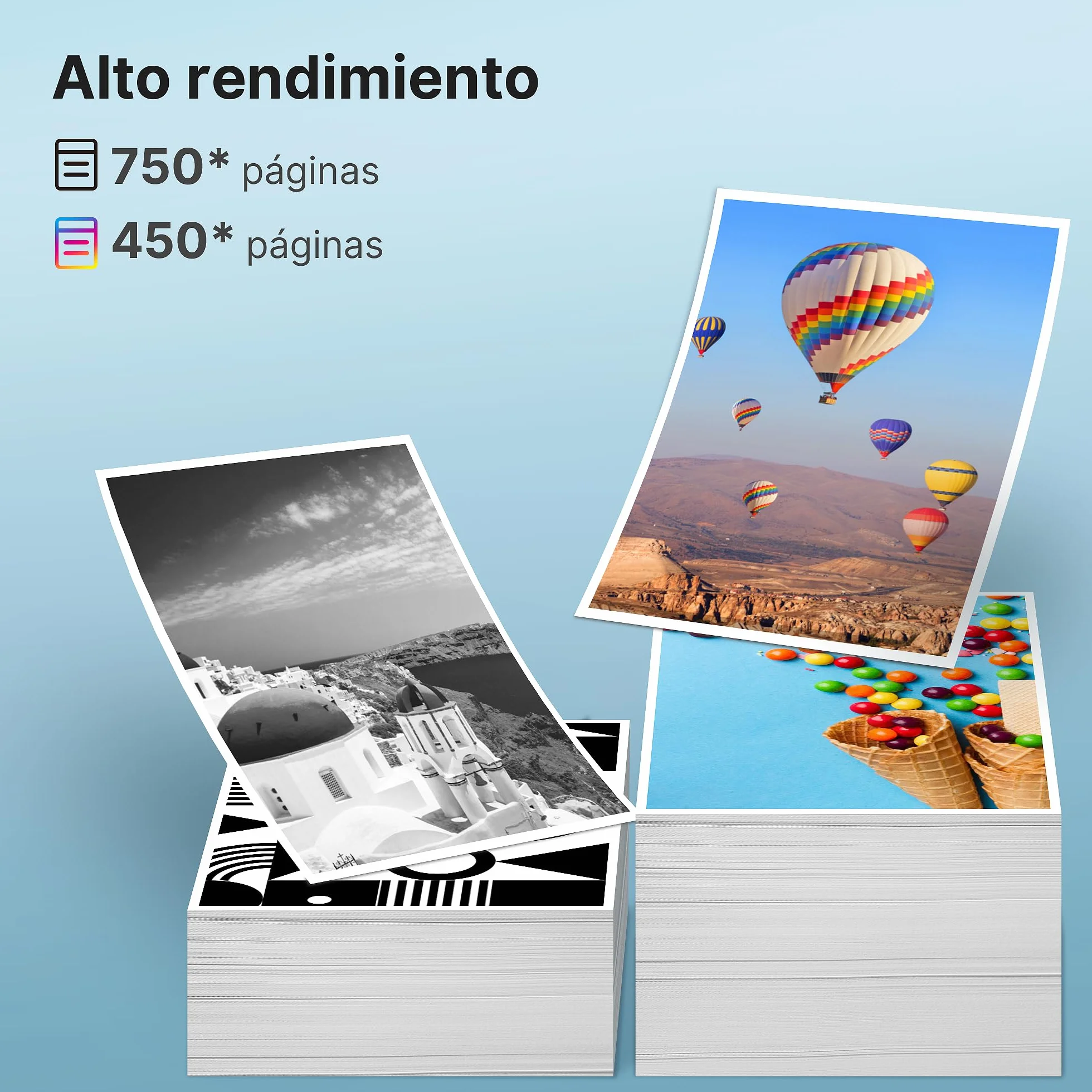 305XL Compatible con Tinta HP 305 XL Negro y Color para HP DeskJet 2820e 2821e 2822e 2720 2721 2722 2723 2710 4220e 4222e 4120e 4122e 2320 Envy 6020 6022e 6030e 6430e 6432e (Negro y Color)