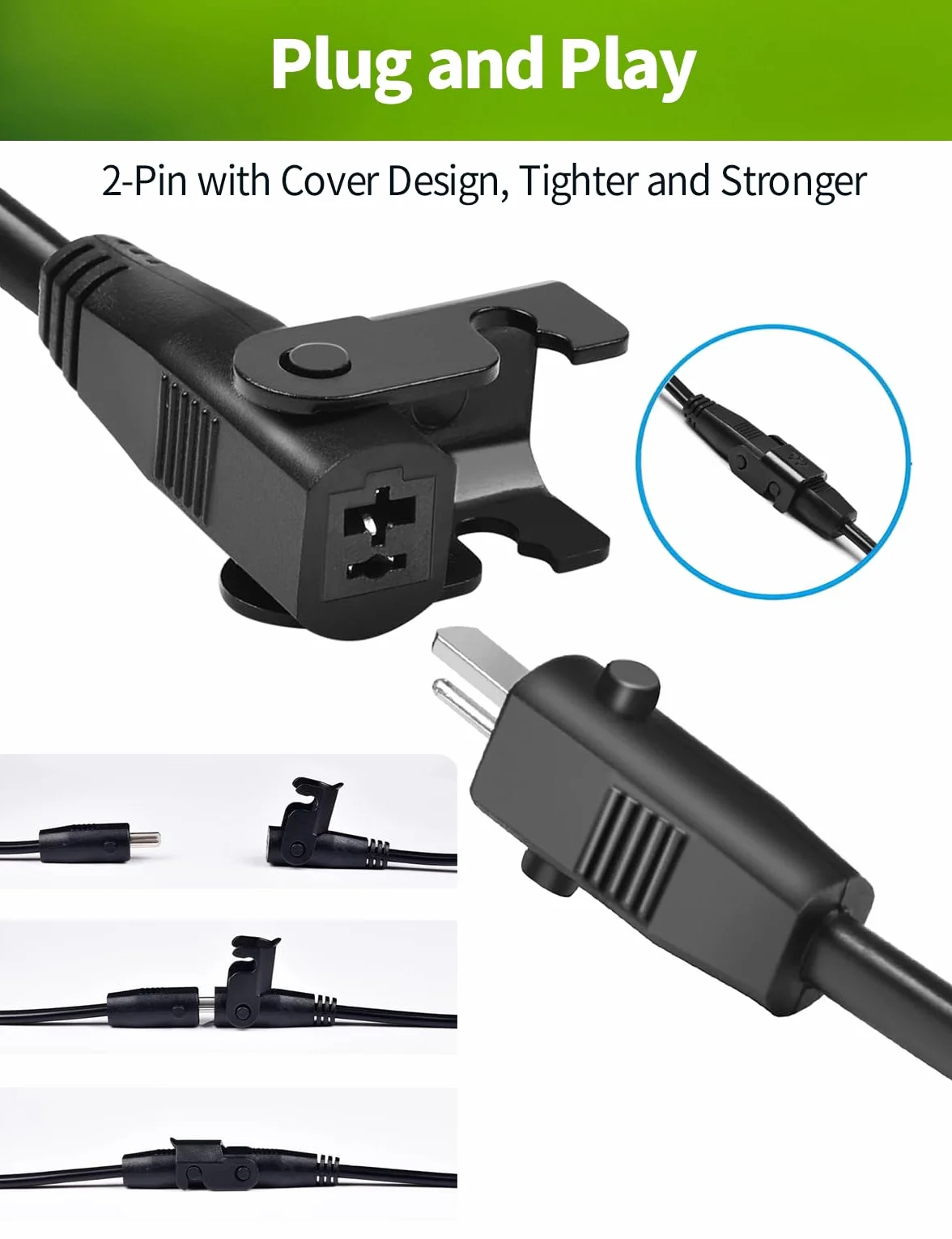 Lonnky Fuente de alimentación 29 V 2 A AC/DC para elevadores reclinadores y sofás eléctricos, repuesto para OKIN, Limoss, Pride, Golden, La-Z-Boy, Med-Lift, Tranquil Ease, cable de motor de 0,5 m
