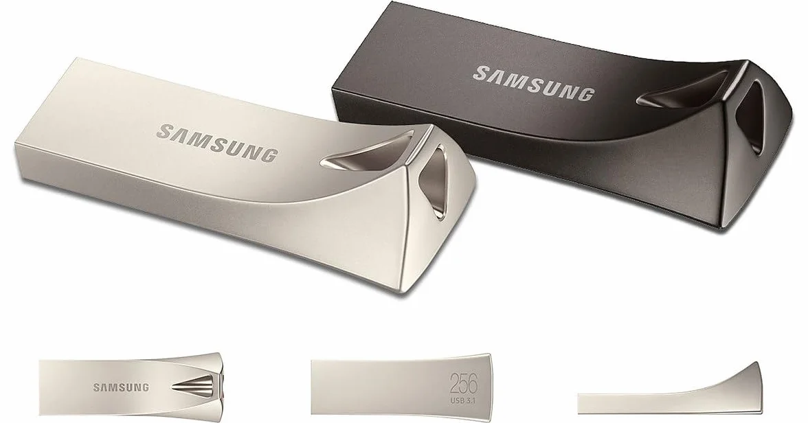 SAMSUNG - MEMORIES BAR PLUS CHAMPAGNE SILVER 256GB