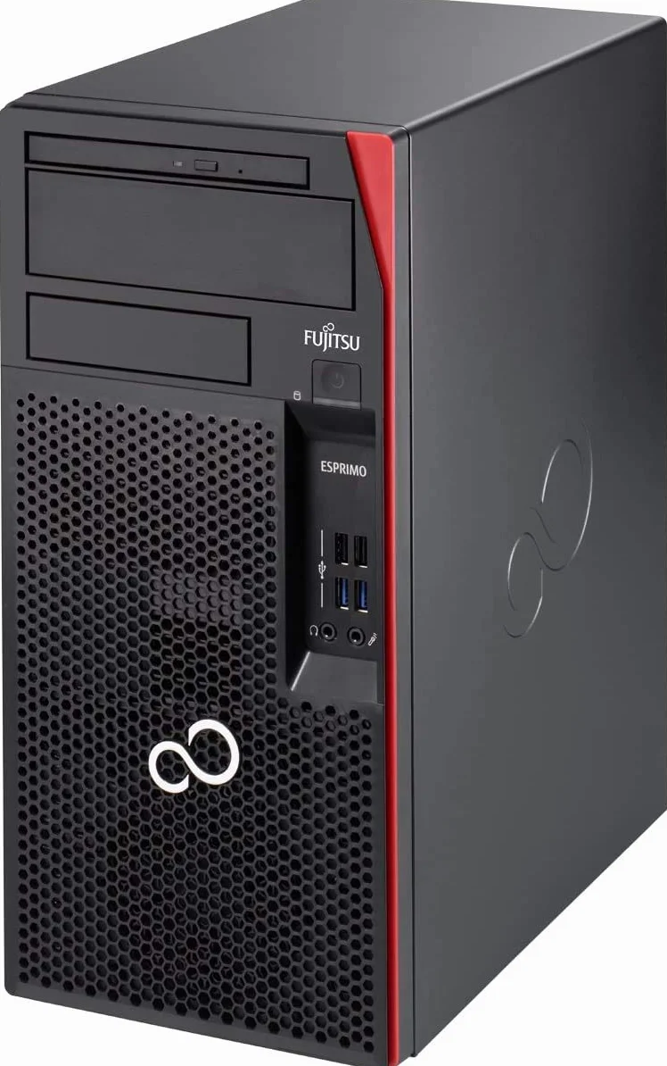 Fujitsu Esprimo P757/E85+ Intel Core i7 - Disco SSD 1 TB (32 GB, Windows 11 Pro, grabadora DVD, torre negocio, PC sobremesa reacondicionado}