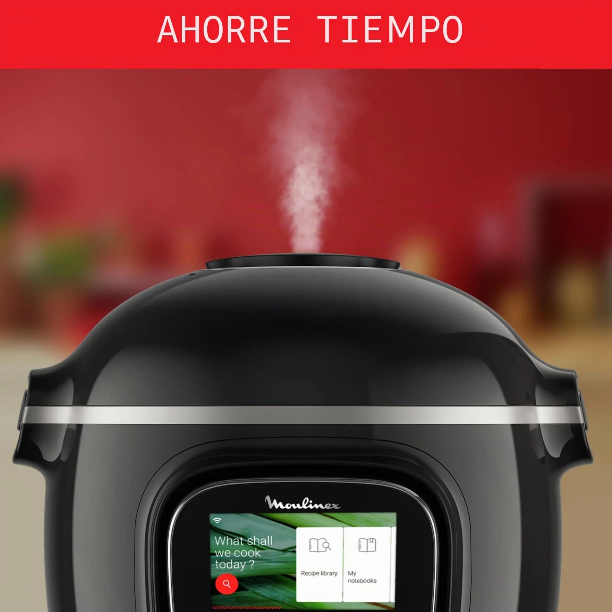 Moulinex Cookeo Touch Wifi Multicooker inteligente 6 L 250 recetas integradas negro