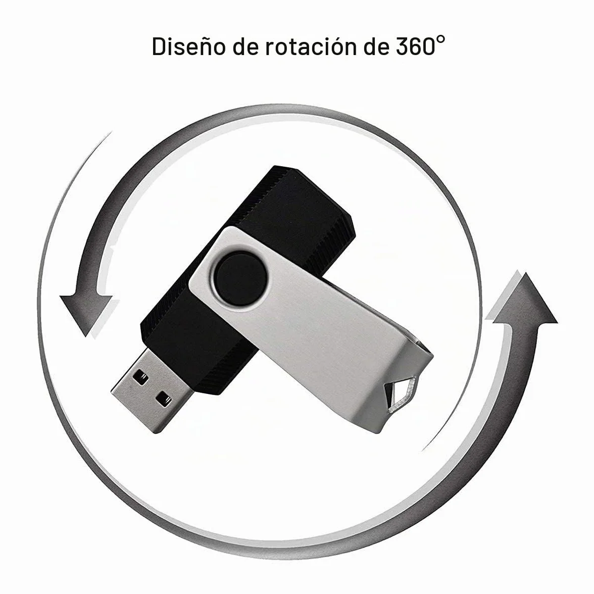 8gb USB al por Mayor Pendrive 8gb Pack 10 RAOYI Memoria USB 8 GB 2.0 8GB Memory Stick Flash Drive para Computadoras PC Windows Mac OS (10 Unidades, Negro)