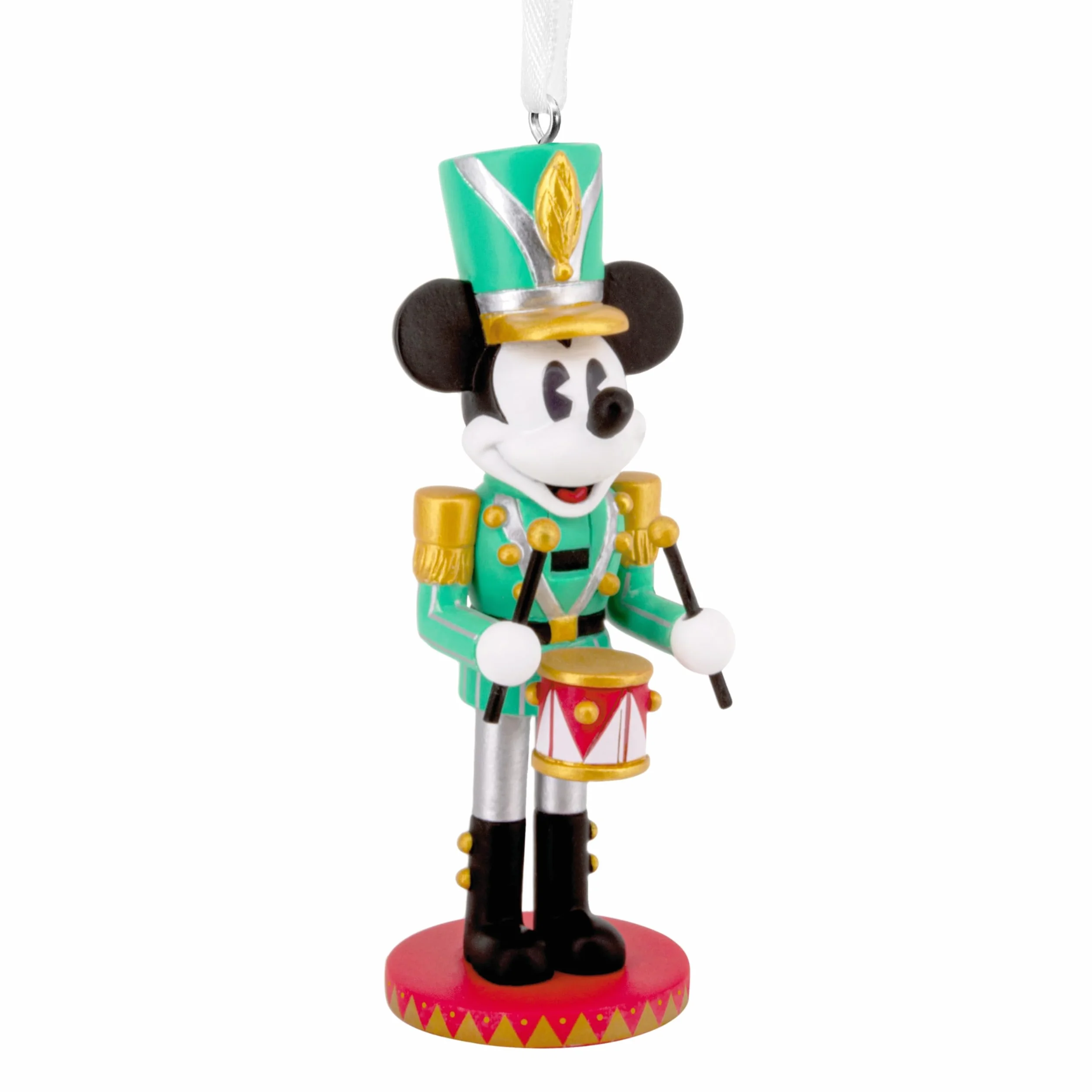 Hallmark Adorno de Cascanueces Mickey Mouse Disney Coleccionable Verde Negro Blanco