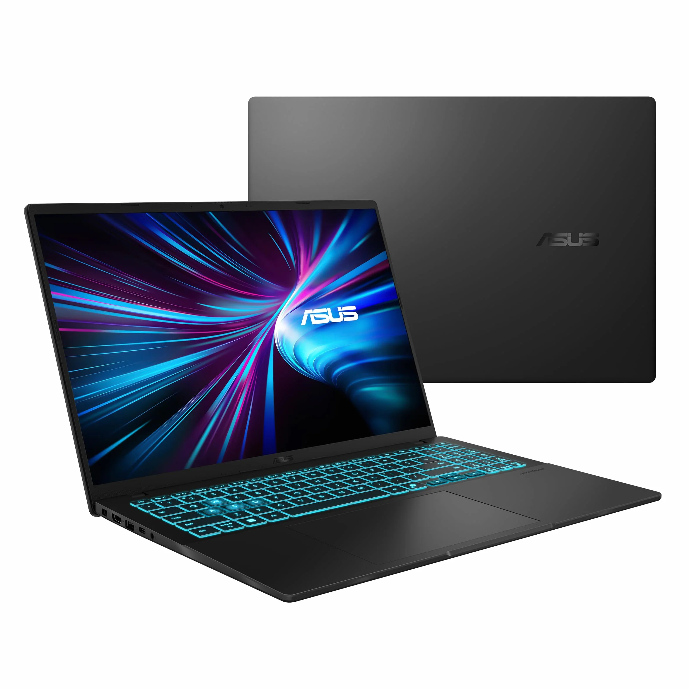 ASUS V16 V3607VM-RP011 - Ordenador Portátil Gaming de 16" WUXGA 144Hz (Intel Core 7 240H, 16GB RAM, 1TB SSD, NVIDIA RTX 5060 8GB, Sin Sistema Operativo) Negro Mate - Teclado QWERTY español