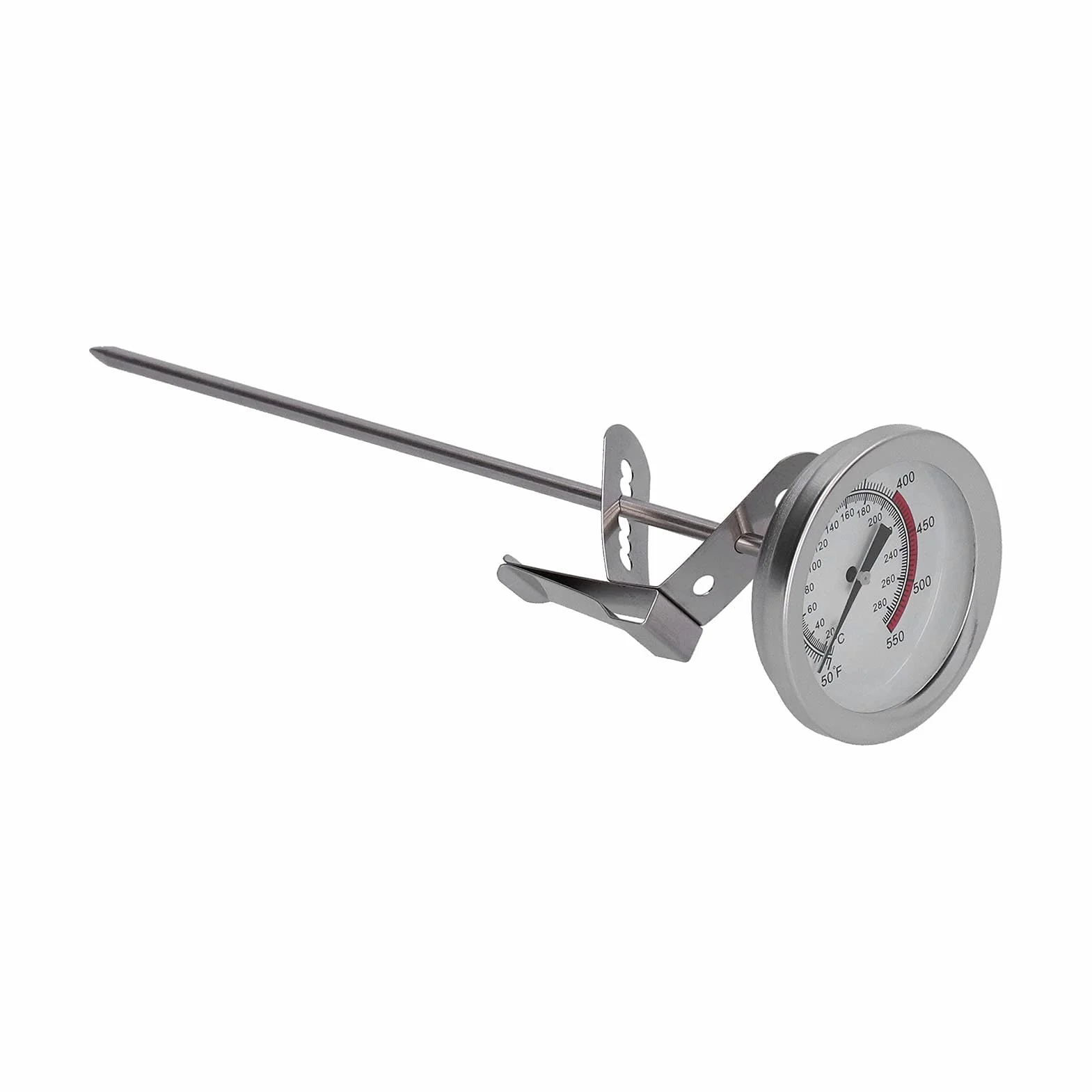 Termómetro para Freír de Acero Inoxidable Alta Temperatura para Barbacoa