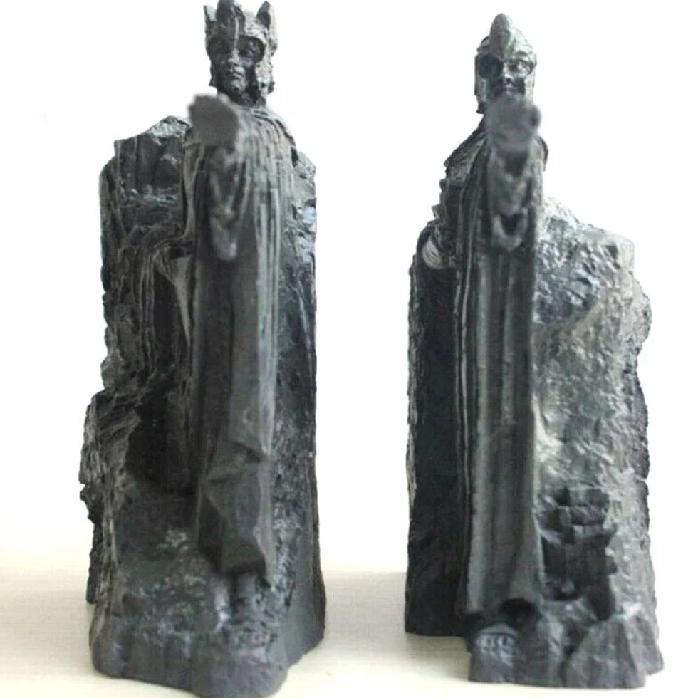 Sujetalibros Hobbit Tercero Las Puertas de Gondor Argonath Estatua 14 cm Resina