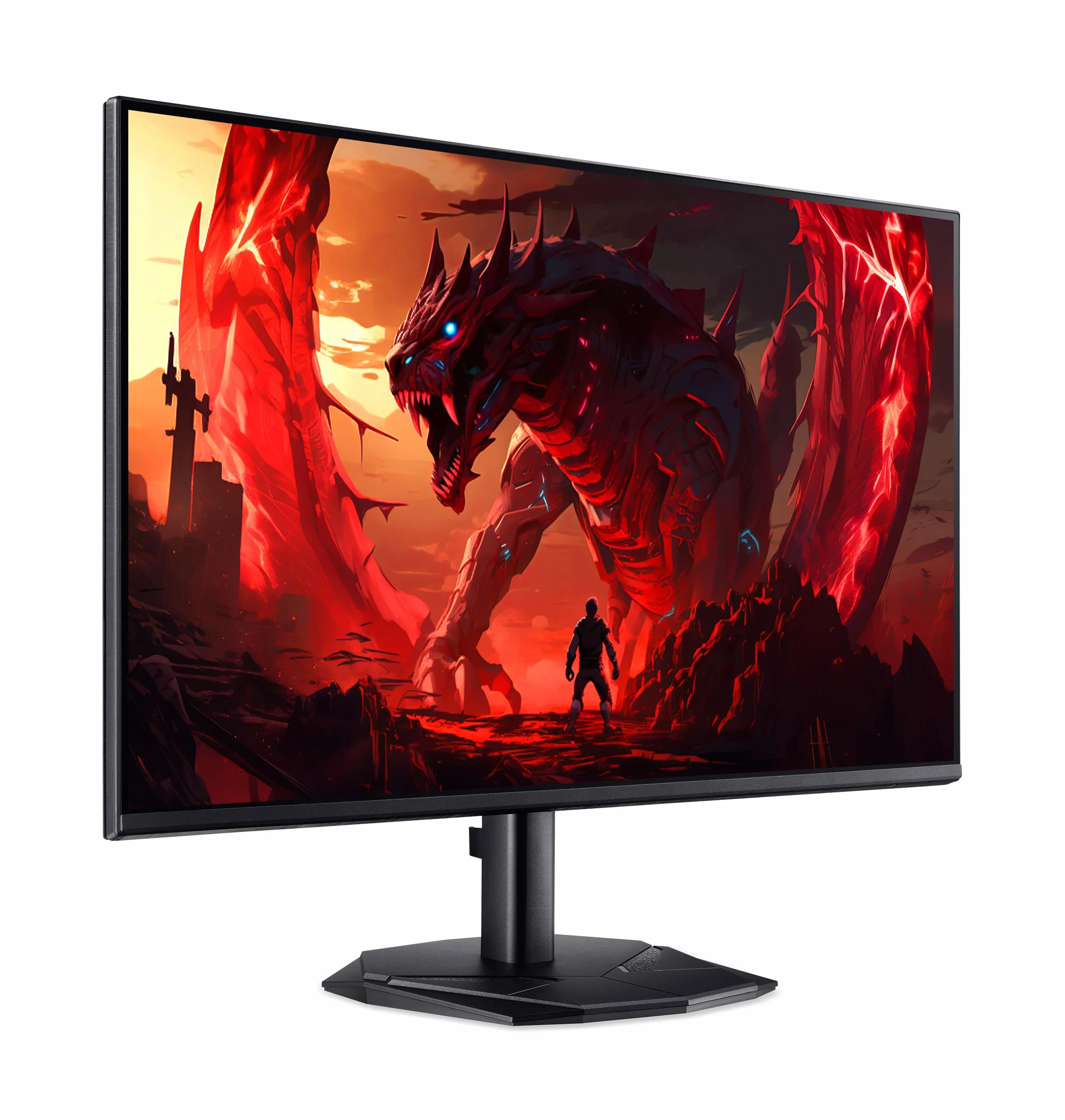 Acer Nitro KG272Gbmipfx, Monitor Gaming 27" Full HD IPS, 120Hz (1920 x 1080, 16:9, 250 Nits, Tiempo de Respuesta 1 m/s (VRB), 1xHDMI 1.4/1xDP 1.2), Monitor PC, Color Negro