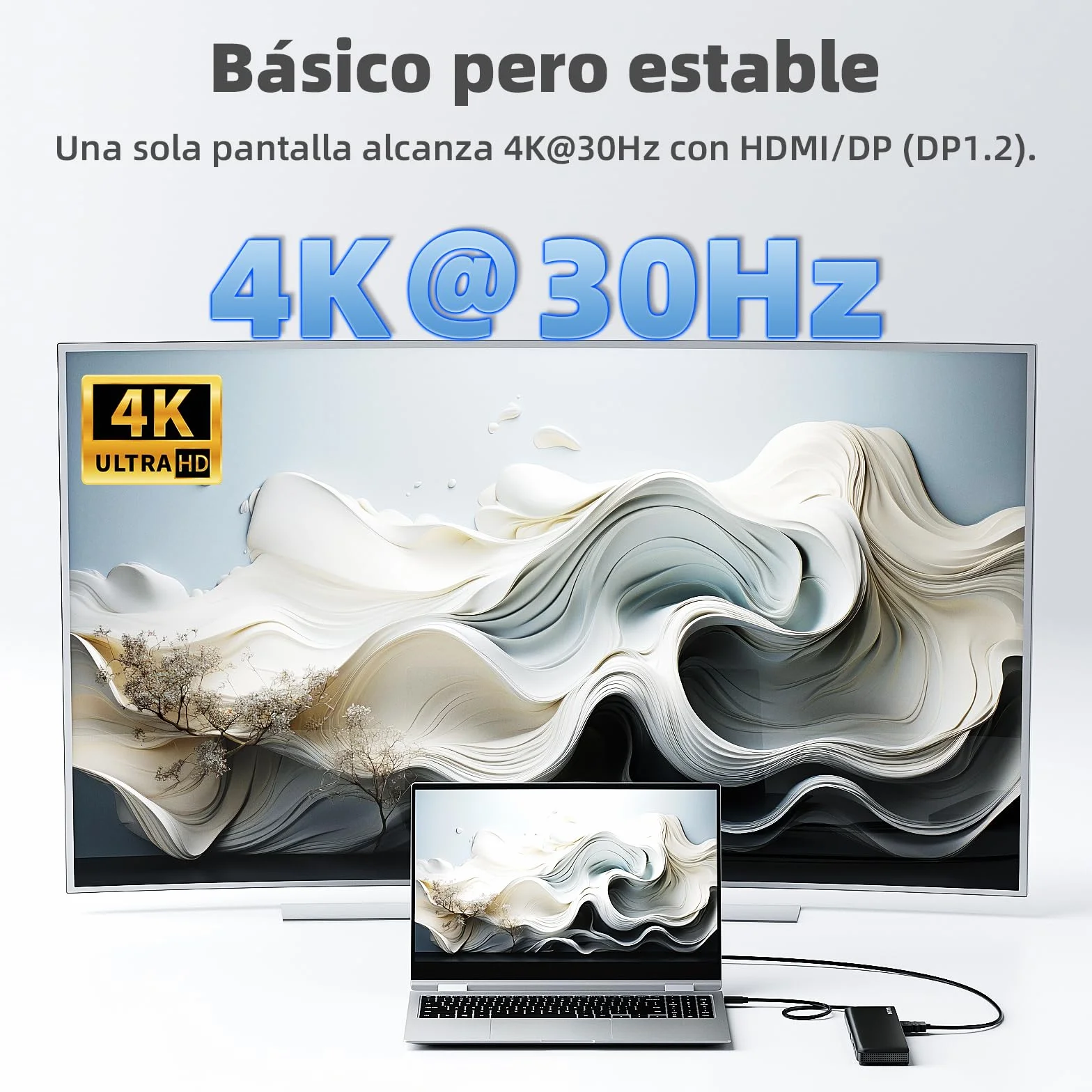 WAVLINK - Estación de Acoplamiento USB-C 3 monitores con HDMI, DP, VGA, 100W PD, USB3.0&2.0, RJ45, Ranuras SD/TF, Audio/micrófono, para Lenovo/HP/DELL, etc