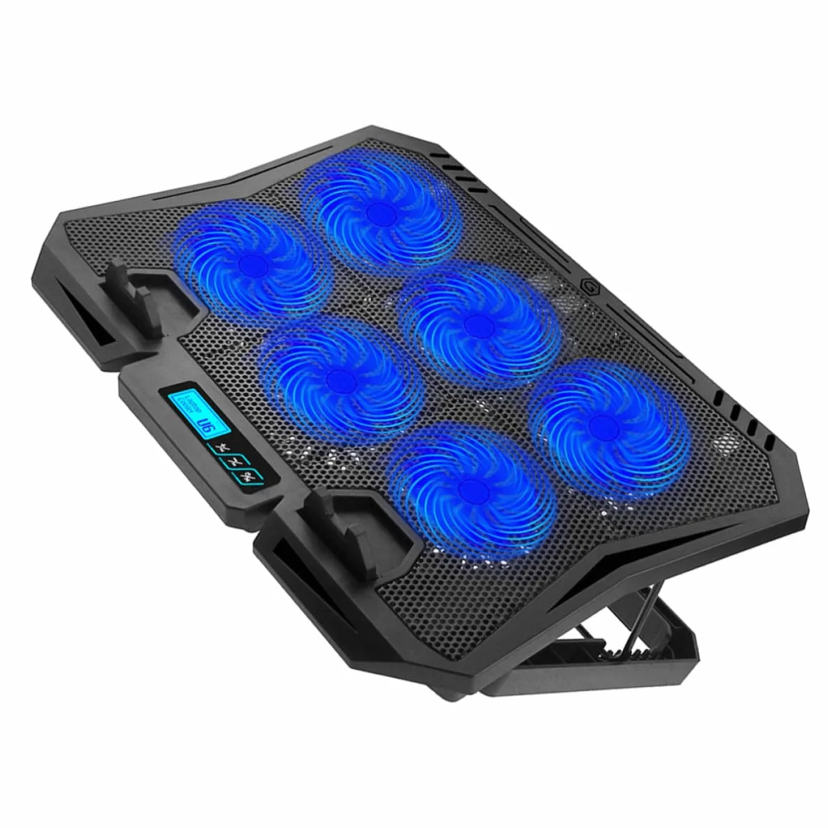 KALLORY Base Refrigeradora para Portátil de 15.6 Pulgadas Ventiladores Silenciosos y Diseño en Abs Adecuado para Celebracion Verano y Uso Prolongado en Laptops y PC