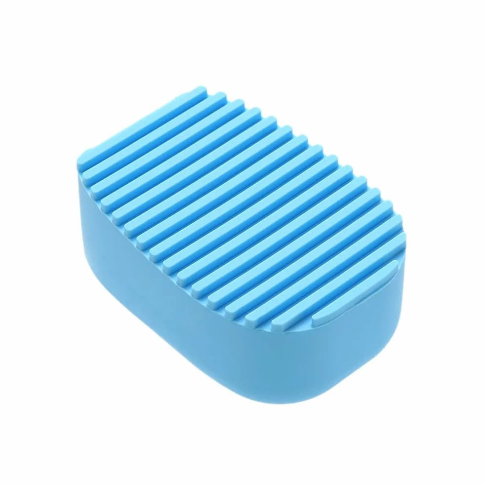 MAGICLULU Mini Cepillo de Silicona para Lavar Ropa, Juego de 2 Cepillos de Mano para Cuellos y Calcetines