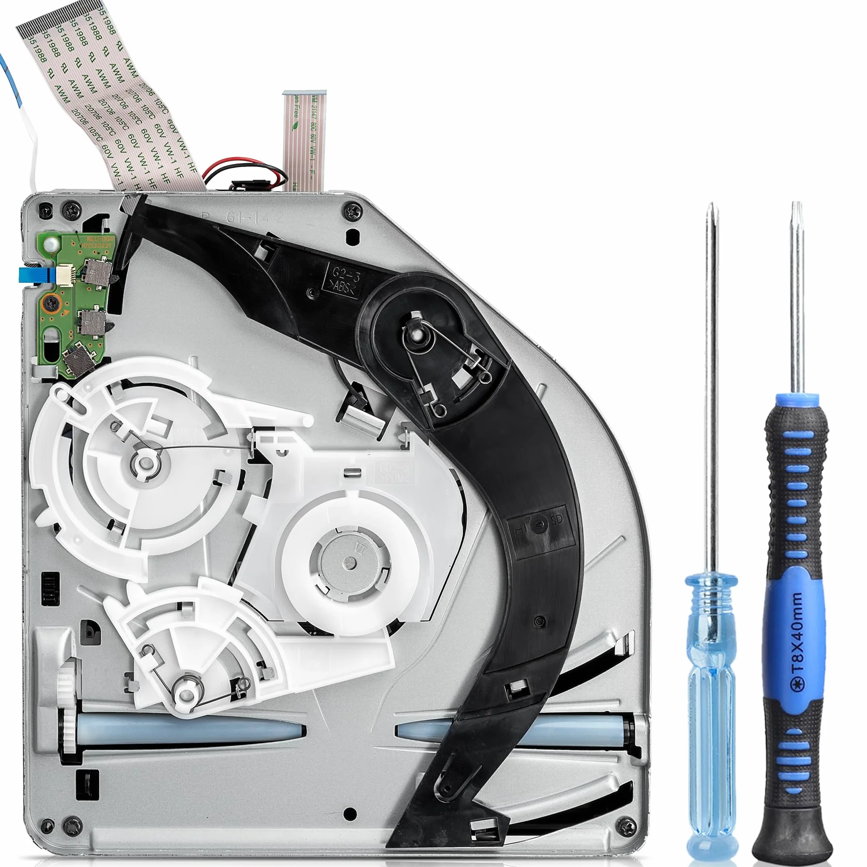 Módulo conector de unidad de disco óptico Blu-Ray DVD de repuesto para Sony PlayStation 5 PS5 KEM-497AAA (compatible con CFI- 1215A 1200)