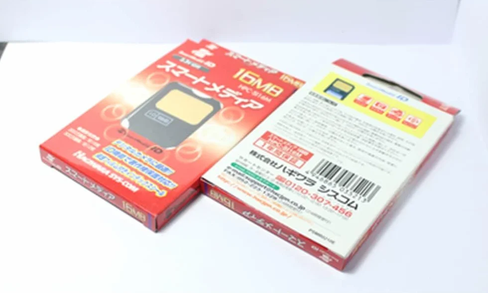 Tarjetas SmartMedia de 3.3 V SM 16 MB Tarjeta de memoria flash Smart Media Card (tarjetas SmartMedia de 16 MB)