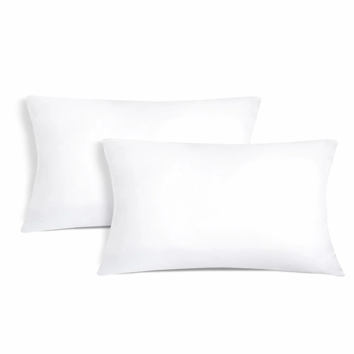 Aitsse- Relleno de Cojín de Fibra Hueca Siliconada de Alta Recuperación 2/4/6 Unidades, Suave, Mullido, Antialérgico. Cojín Decorativo para Casa, Dormitorio, Salón o Coche. (2, 30x50cm)