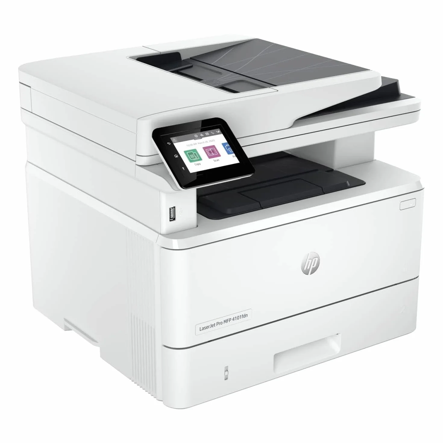 HP Impresora multifunción LaserJet Pro 4102dw (Impresión a Doble Cara Automática, Wi-Fi de Banda Dual, Bluetooth y Wi-Fi Direct USB 2.0, 1 Host USB, HP Smart App, Apple AirPrint, Mopria)