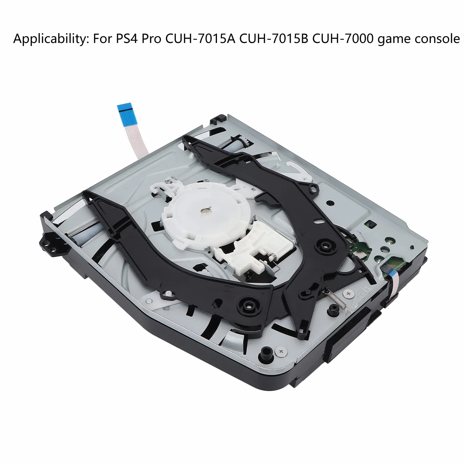 Unidad de Disco óptico, ABS+Metal Matrial Plug and Play Unidad de Repuesto para PS4 Pro Unidad Profesional para PS4 Pro CUH‑7015a CUH‑7015B CUH‑7000