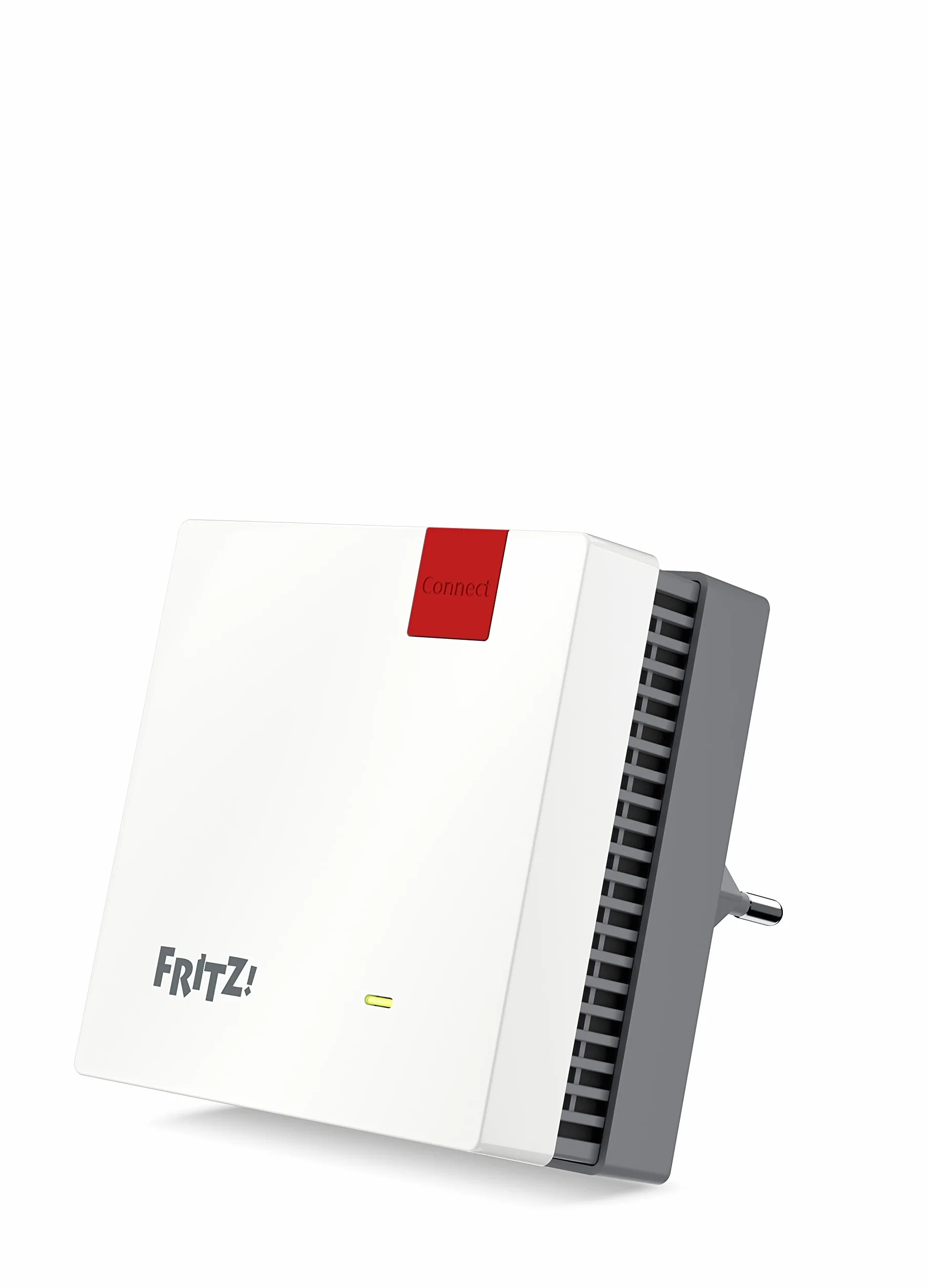 Fritz! Repeater 1200 AX International - Repetidor/Extensor Wi-Fi 6 (2.400 Mbps/5 GHz y 600Mbps/2,4 GHz), Mesh, 1 Puerto LAN Gigabit, WPS, Interfaz en Español