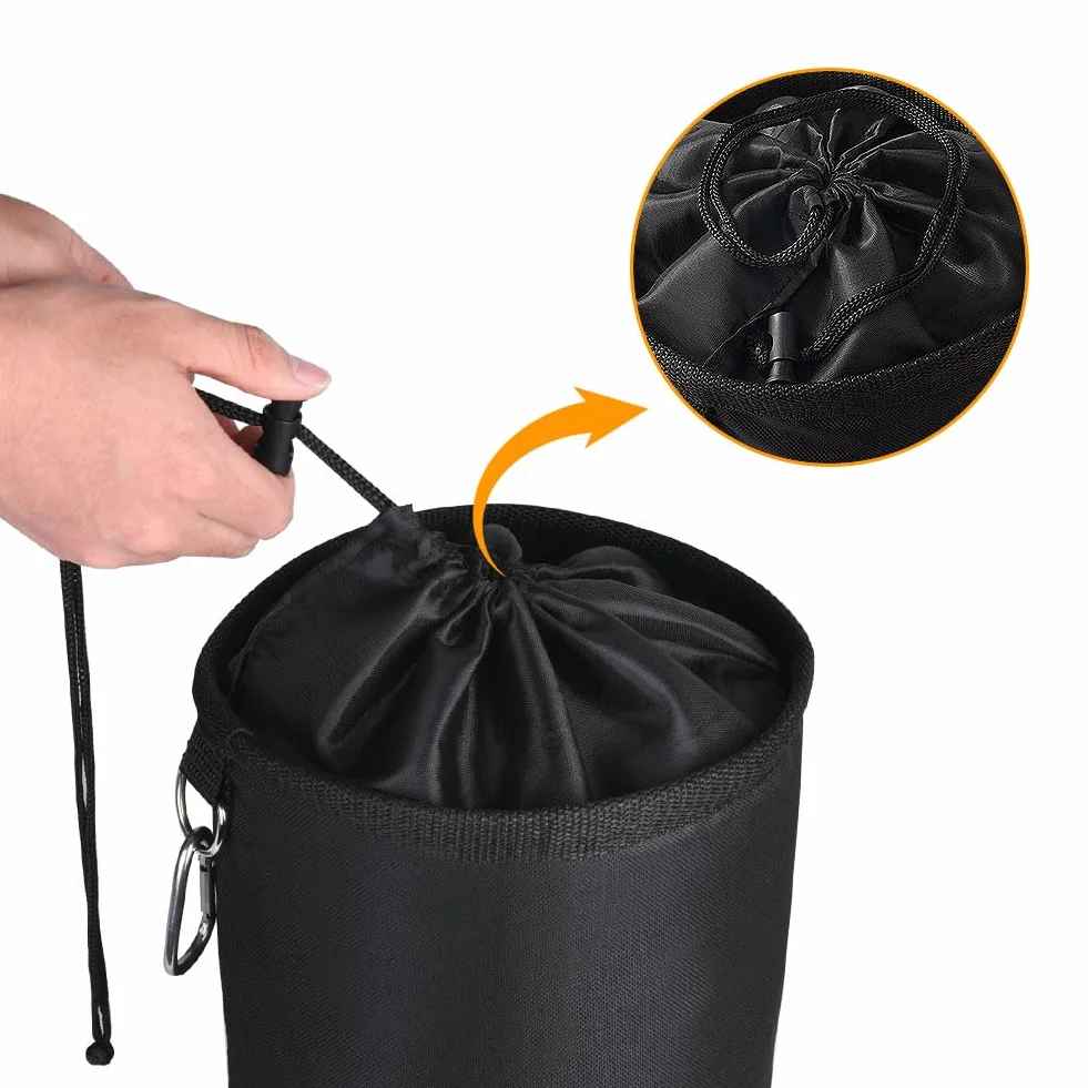 Vicloon Bolsa Impermeable para Pinzas de Ropa, Organizador de Almacenamiento