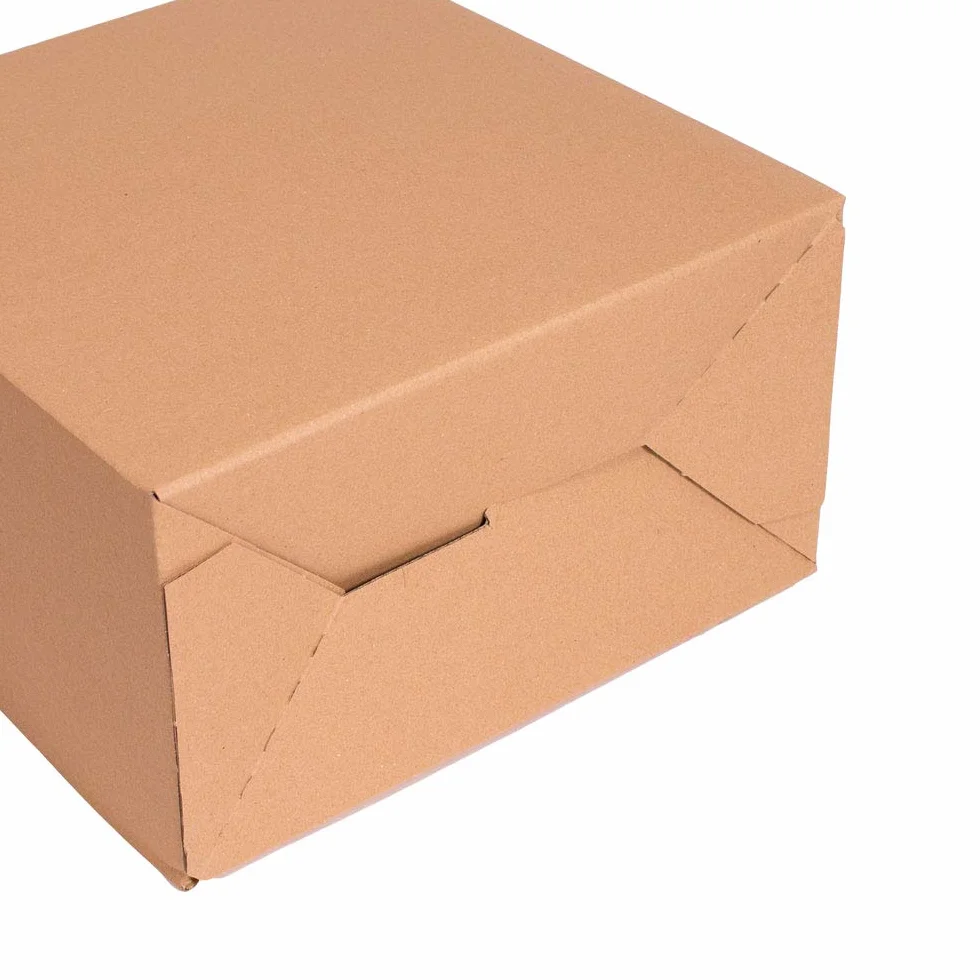 Caja para Vino Marrón, Estuche de 6 Botellas, 4 Unidades