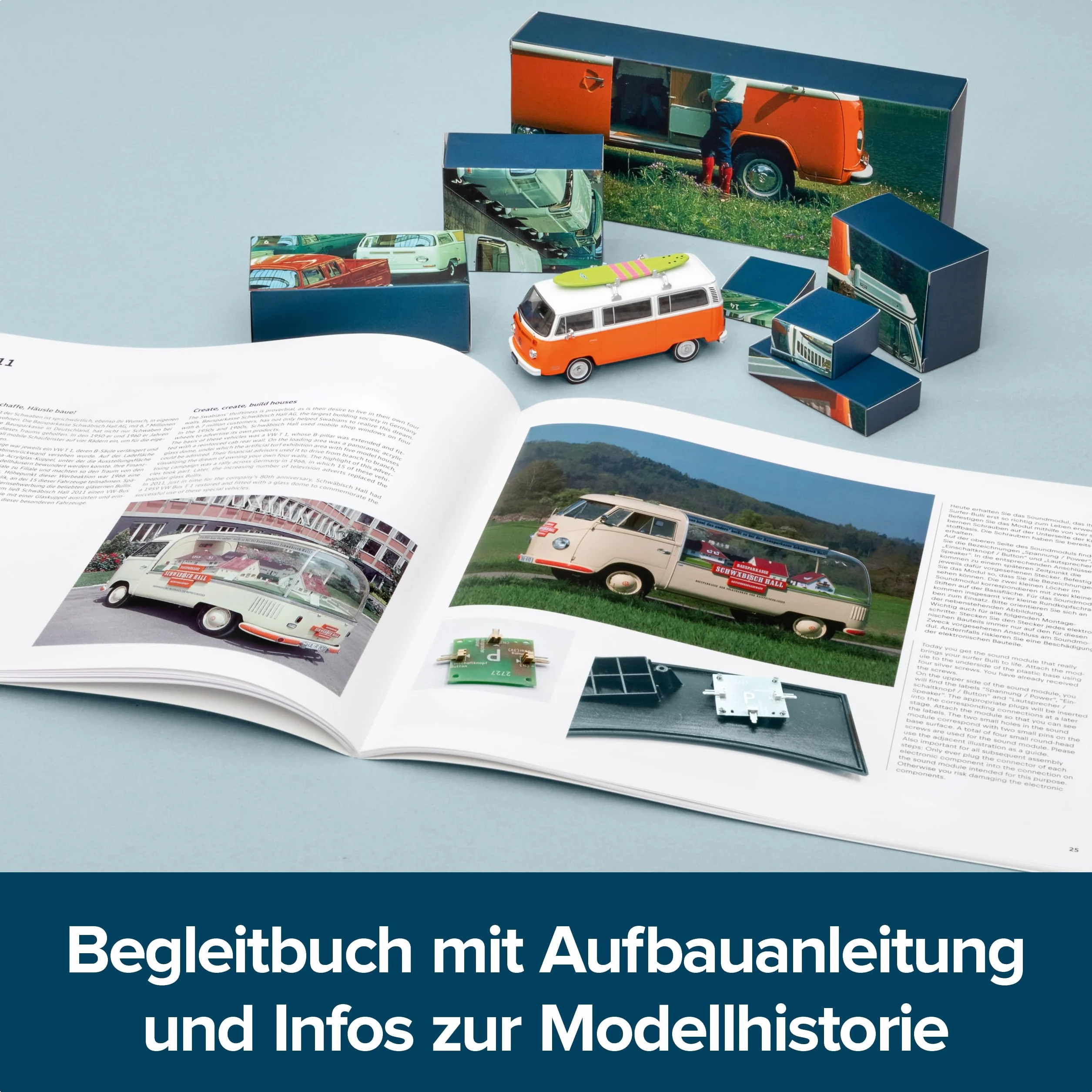 Calendario de Adviento VW Bulli con Módulo de Sonido