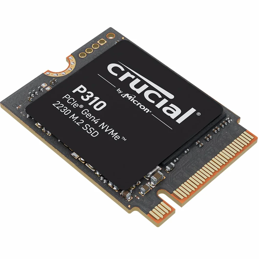 Crucial P310 SSD 2TB PCIe Gen4 NVMe M.2 2230, hasta 7.100 MB/s, Compatible con Steam Deck, ASUS ROG Ally, MSI Claw & Microsoft Surface, Disco Duro - CT2000P310SSD2