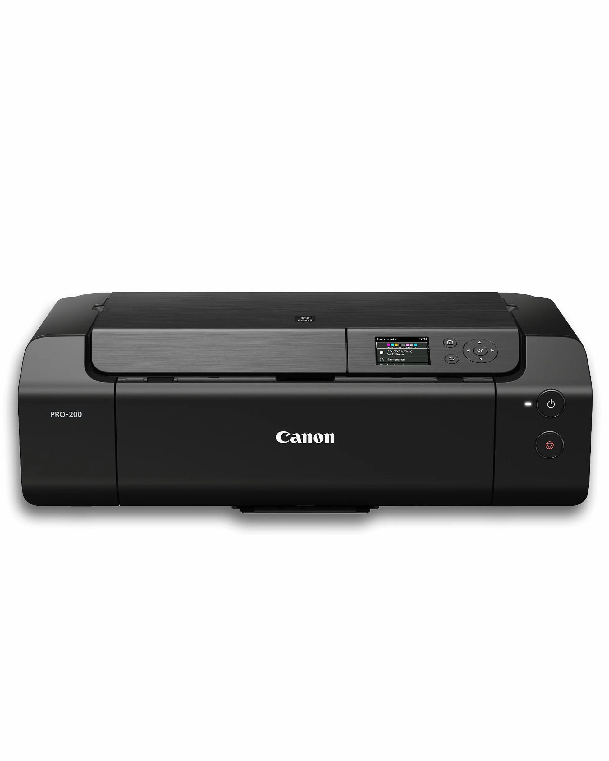 Canon Pixma PRO-200 Impresora Fotográfica Profesional, Sistema de Inyección de Tinta, A3+, WiFi, 8 Cartuchos de Tinta, Impresión Sin Bordes, Impresión de Alta Velocidad, Negro