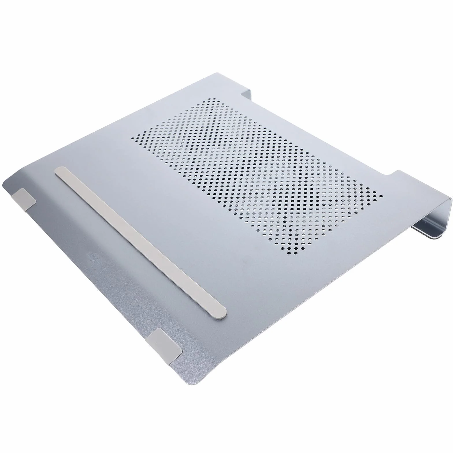 HEALLILY Base Refrigeradora Portátil de Aluminio para Laptop Ventilador USB Soporte Elevador Ergonómico Antideslizante y Diseño Moderno Resistente Arañazos para Gaming y Trabajo Cómodo