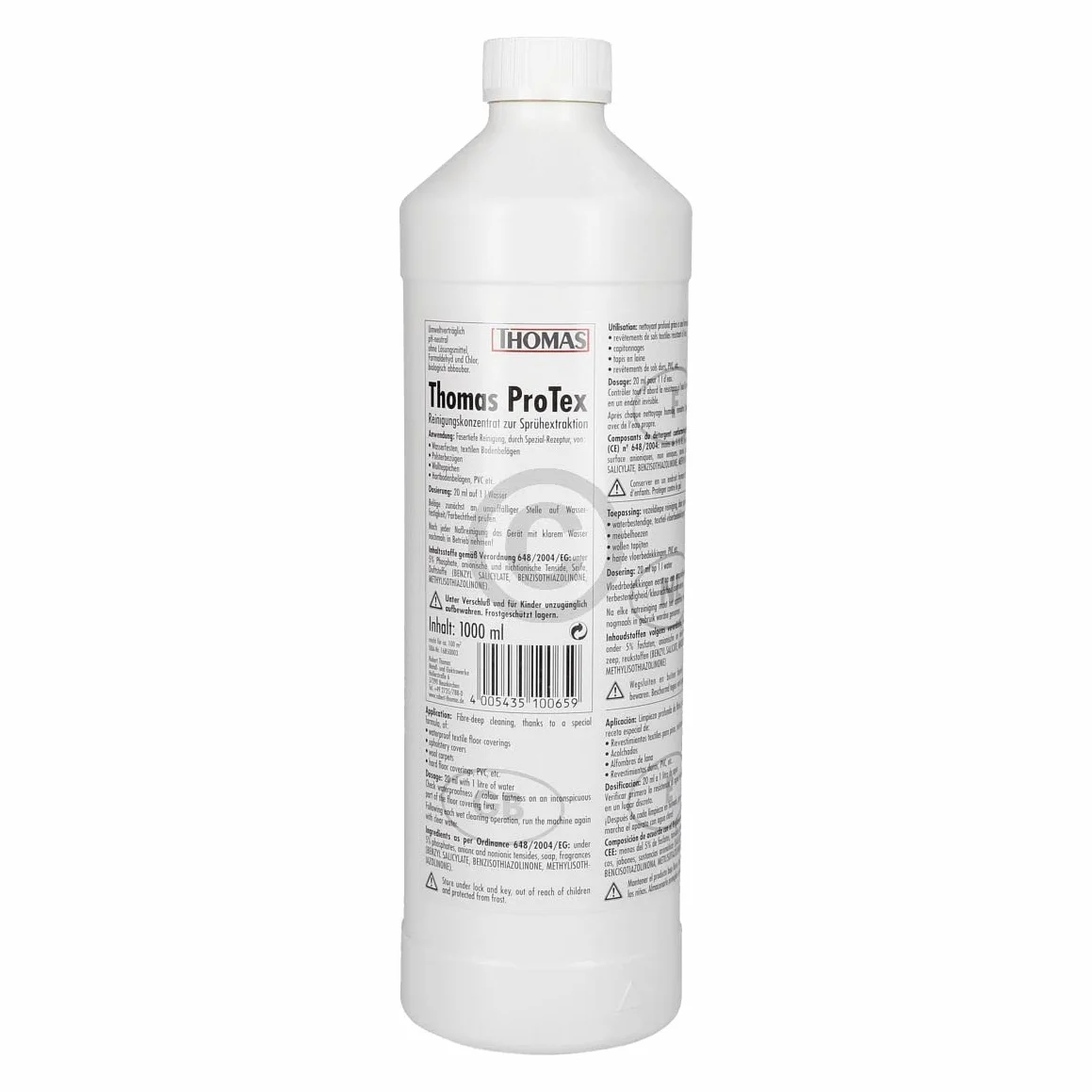 Limpiador Thomas 787502 ProTex para alfombras y suelos duros 1000 ml
