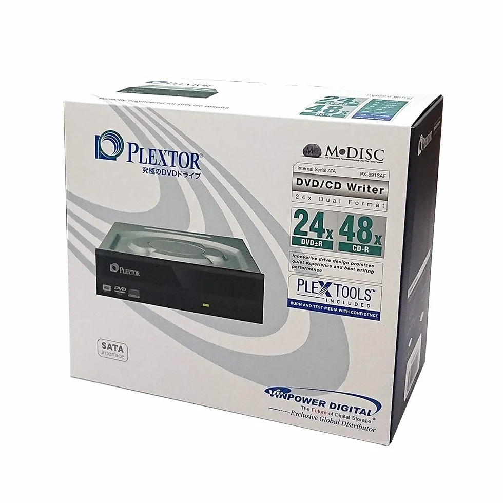 Plextor PX-891SAF-R 24X SATA DVD + / - RW de doble capa grabadora de CD/DVD