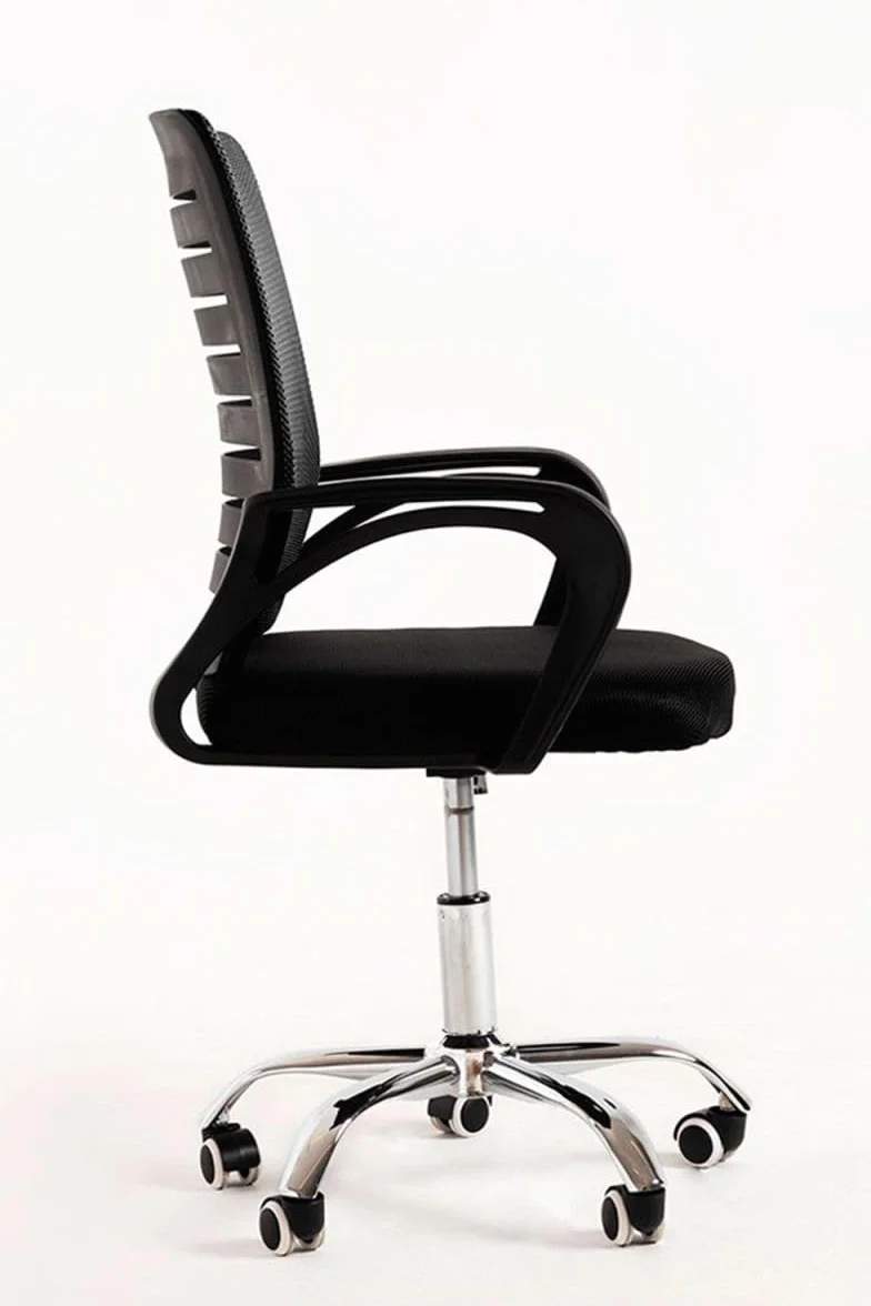 Silla de Oficina Negra Visi - Máxima Ergonomía para Escritorio y Gaming