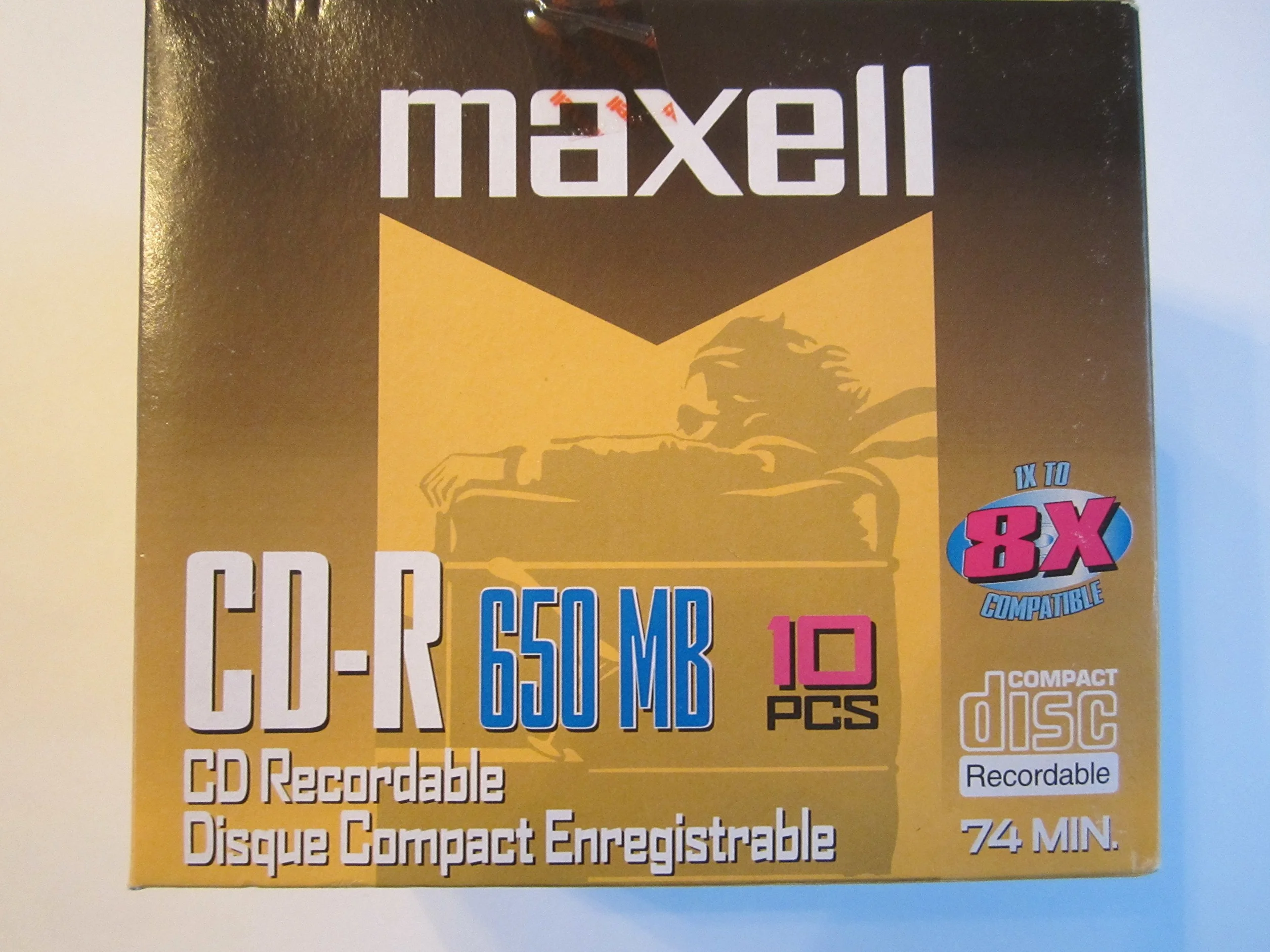 CD's grabables en Cajas de Joyas para CD-R74 (10 Unidades)