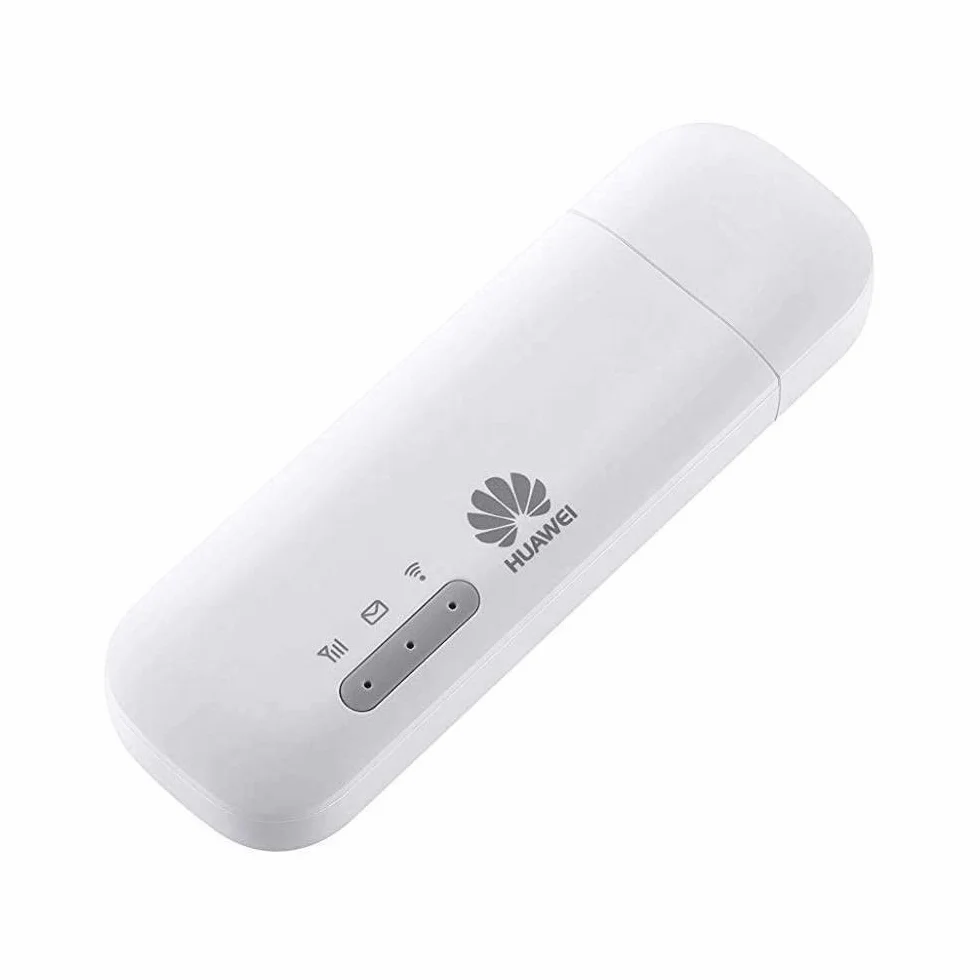 HUAWEI E8372h-320 - Dongle LTE/4G 150 Mb/s USB móvil wifi (Blanco) - Para usar con cualquier tarjeta SIM en todo el mundo. - Conecta hasta 16 dispositivos inalámbricos