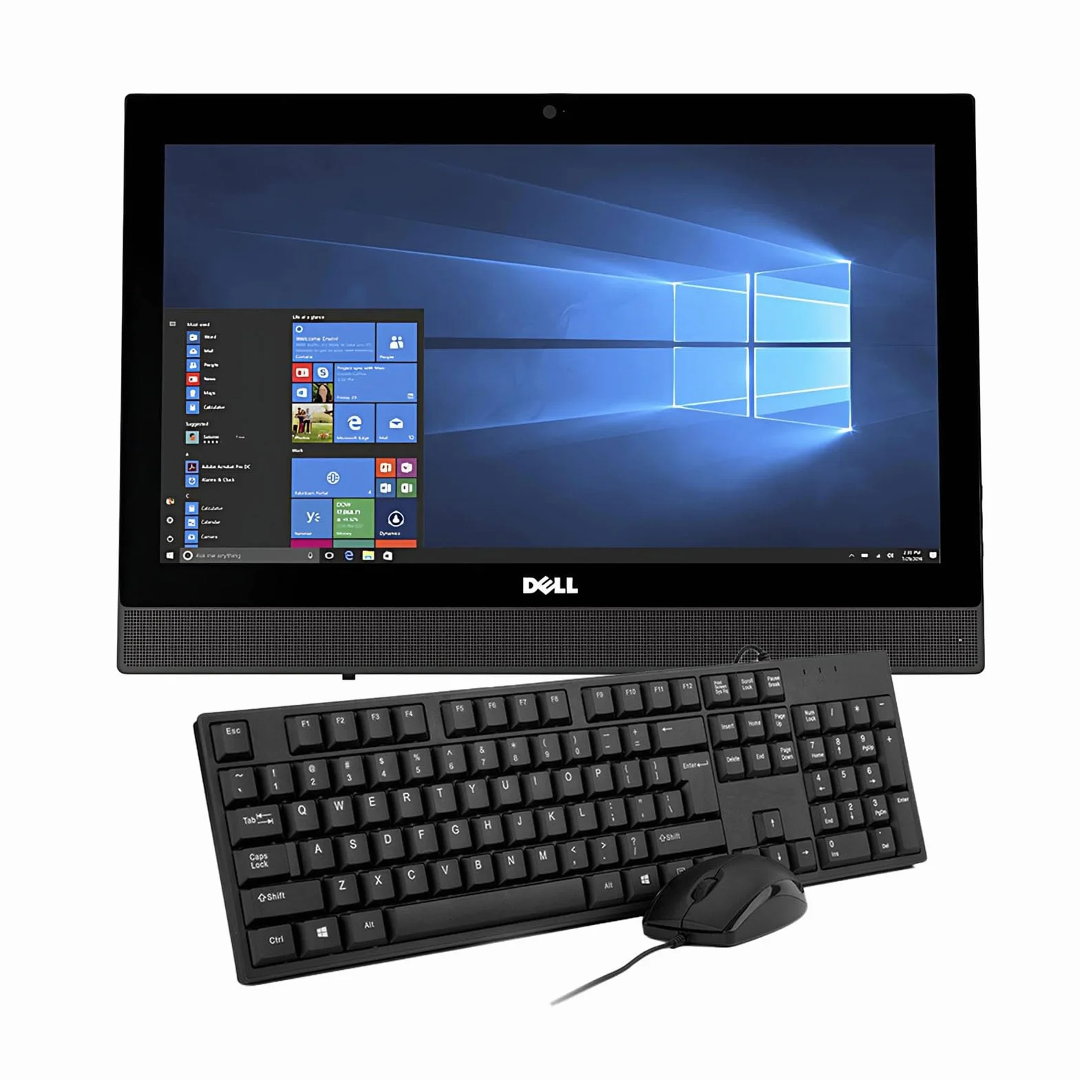 Dell Optiplex 3050 - Ordenador de sobremesa todo en uno (19,5", Intel Core i5-6500, 16 GB de RAM, 256 GB SSD, WiFi, Bluetooth, teclado de EE.UU., Windows 11 Pro (reacondicionado)