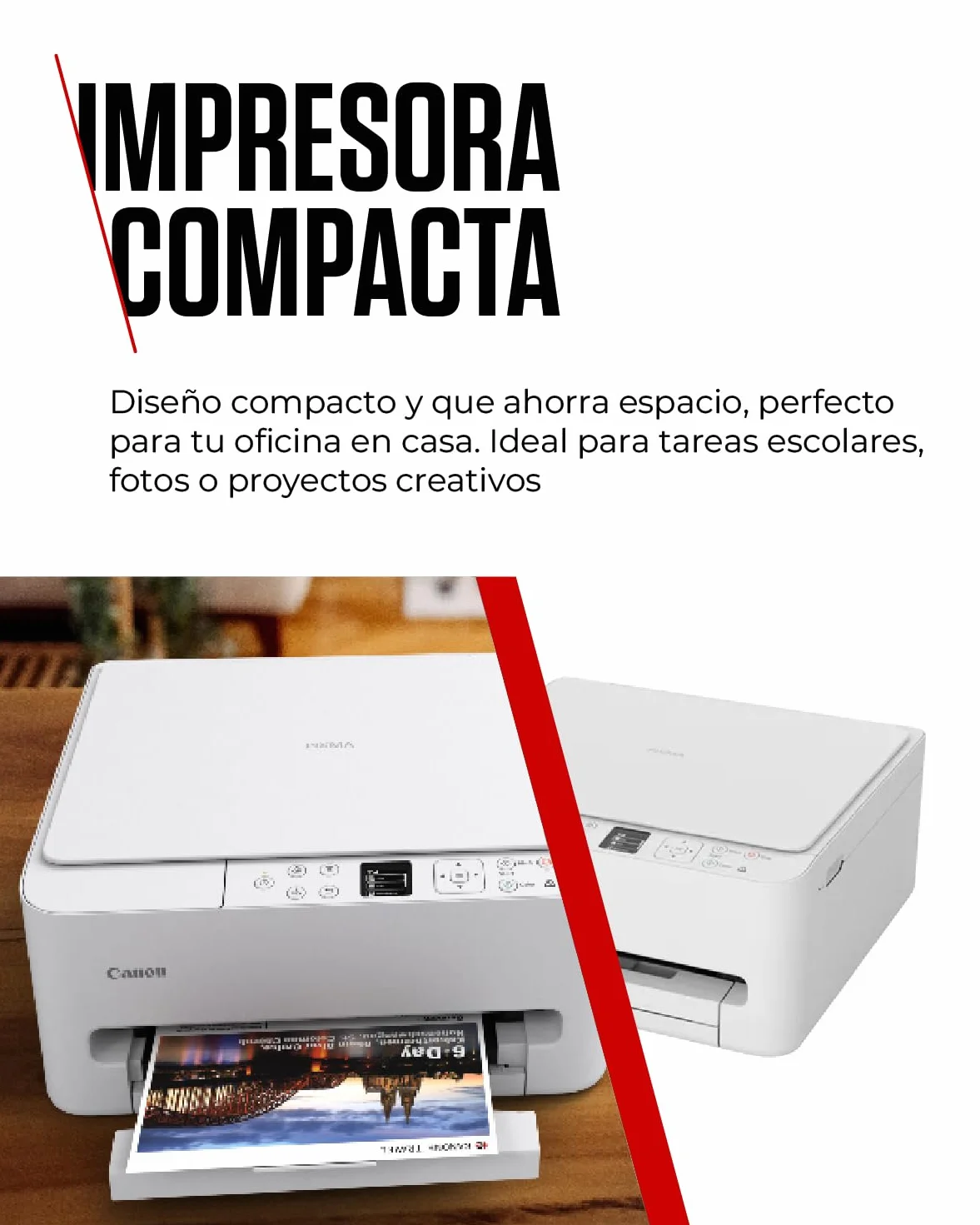 Canon PIXMA TS6550I Impresora Todo en Uno Wi-Fi Pantalla OLED 1,42" Inalámbrica