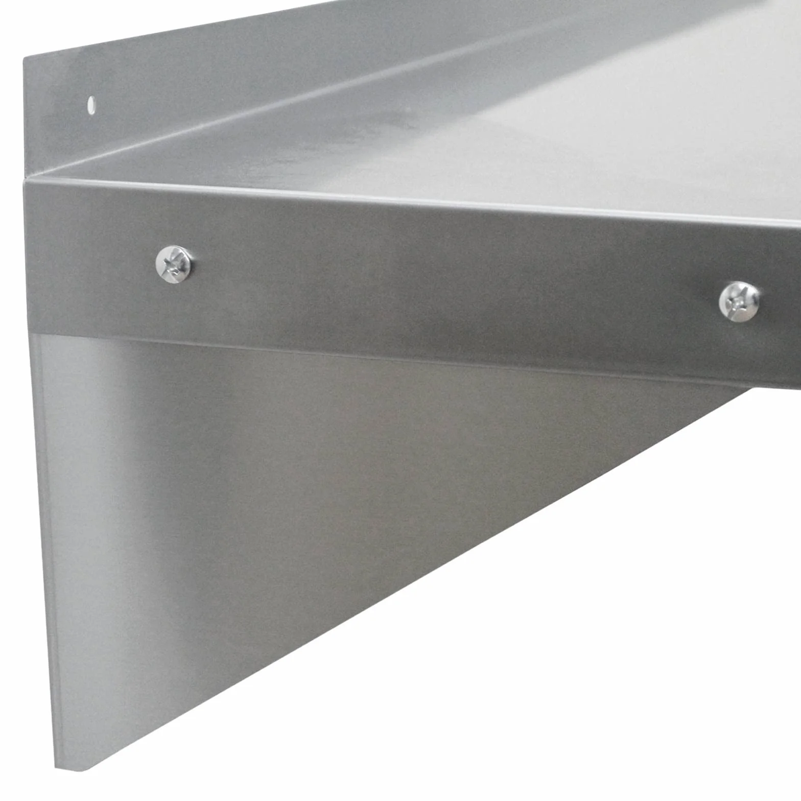 KuKoo Estante de Pared para Cocina 90cm x 30cm Baldas Repisas Acero Inoxidable Almacenamiento Cocinas Comerciales