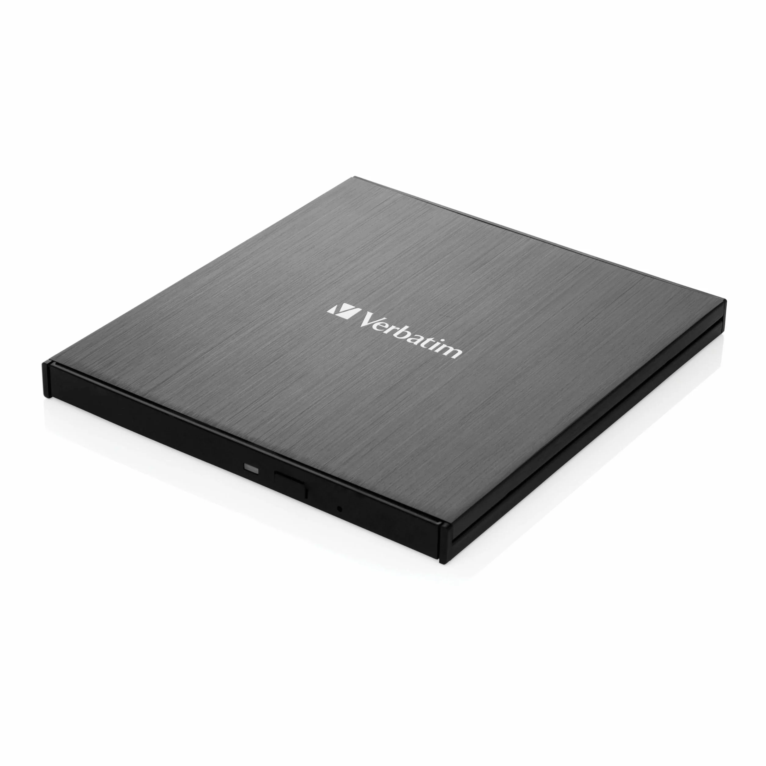 VERBATIM Slimline grabador de Blu-ray compacta I USB 3.2 Gen 1 con conexión USB-C I Grabadora y Reproductor I Ultra HD 4K I I Unidad externa I negro