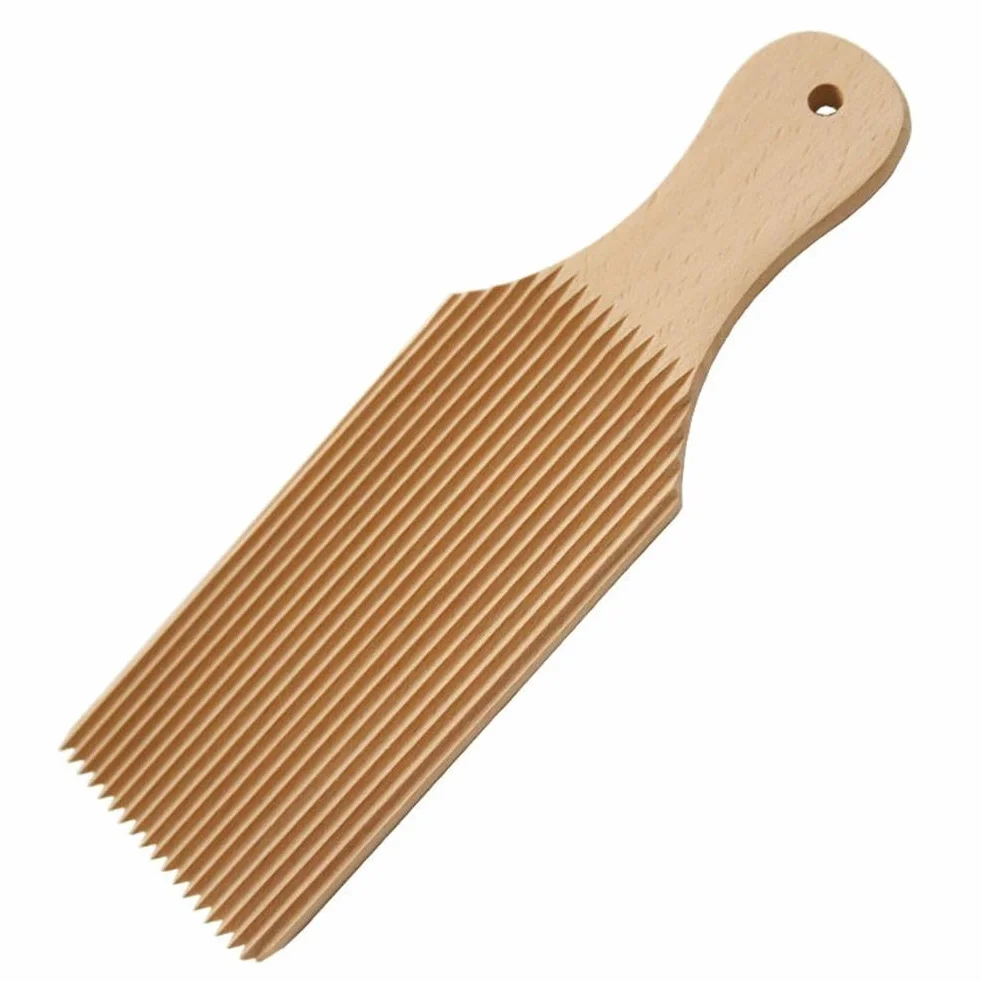 Tabla de ñoquis de madera y paleta de mantequilla para pasta, herramienta para enrollar masa estriada, utensilios de cocina italianos