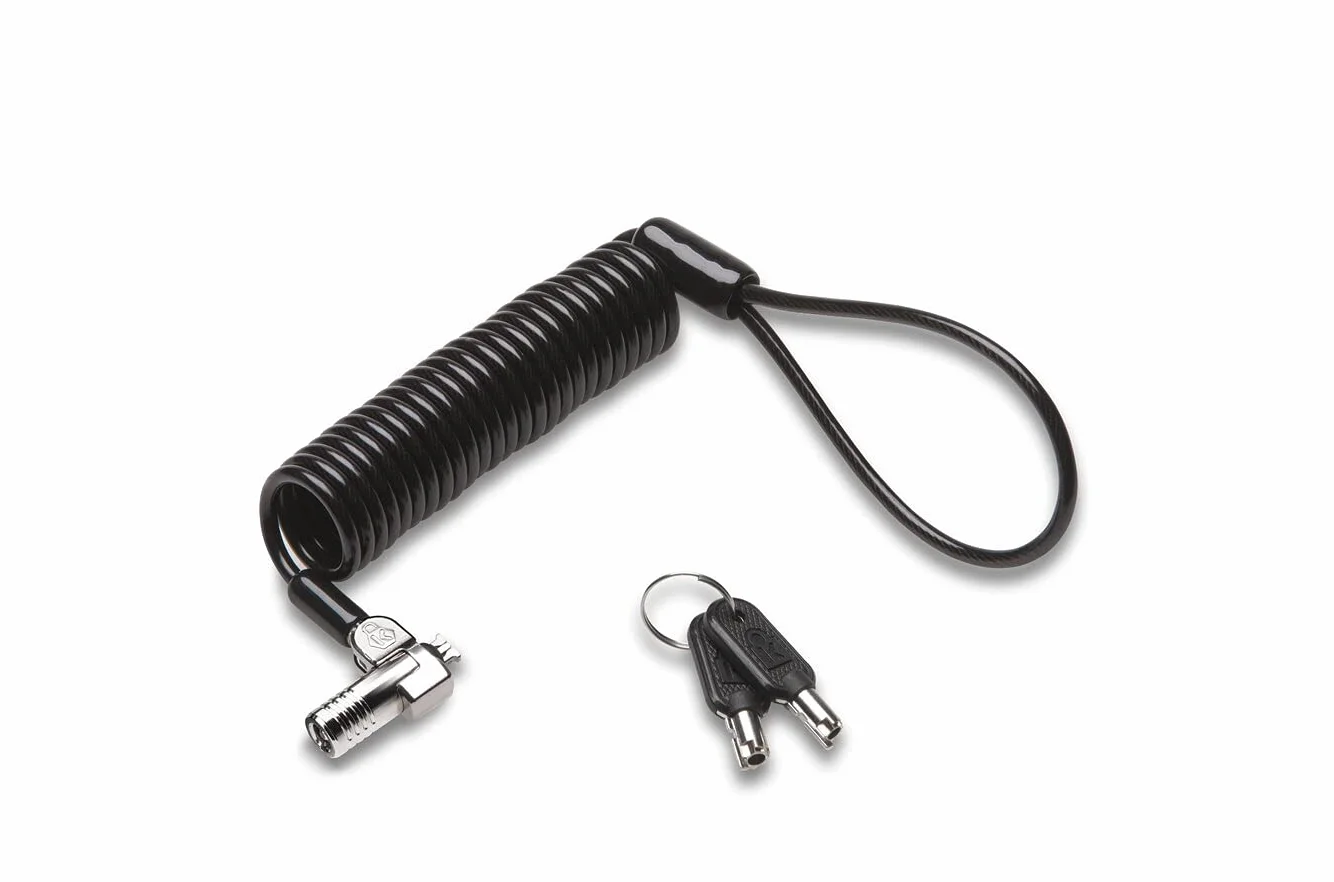 Kensington Candado Portátil con Llave para Portátiles Nanosaver, 2.3m, Hidden Pin, Bloqueo Cleat, Apto para portátiles HP