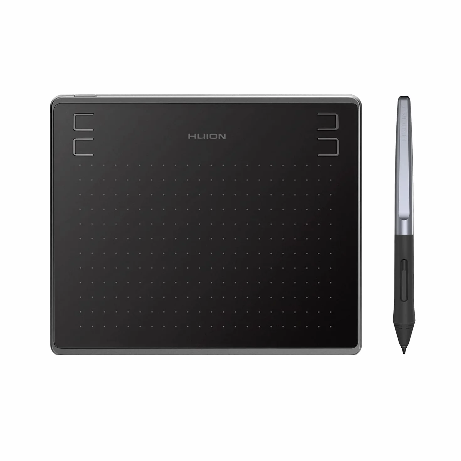 Huion HS64 Digital Graphics Drawing Tablet Android Support with Battery-Free Stylus 8192 Pressure Sensitivity 4 Express Key