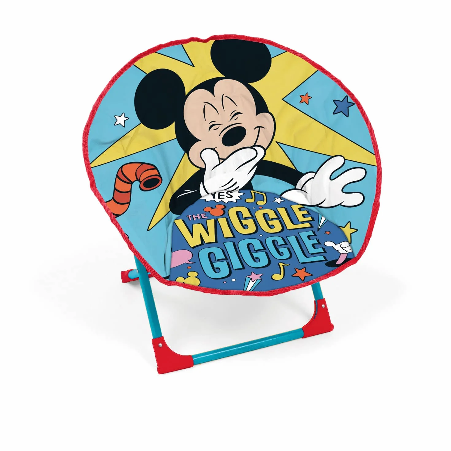 ARDITEX WD15233 Silla con Forma de Luna de 50x50x50cm de Disney-Mickey