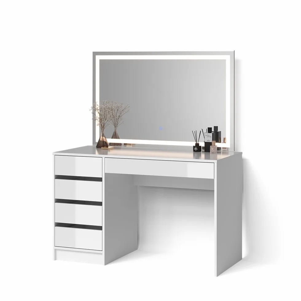 Livinity Tocador Imola, Blanco, 120 cm con iluminación LED